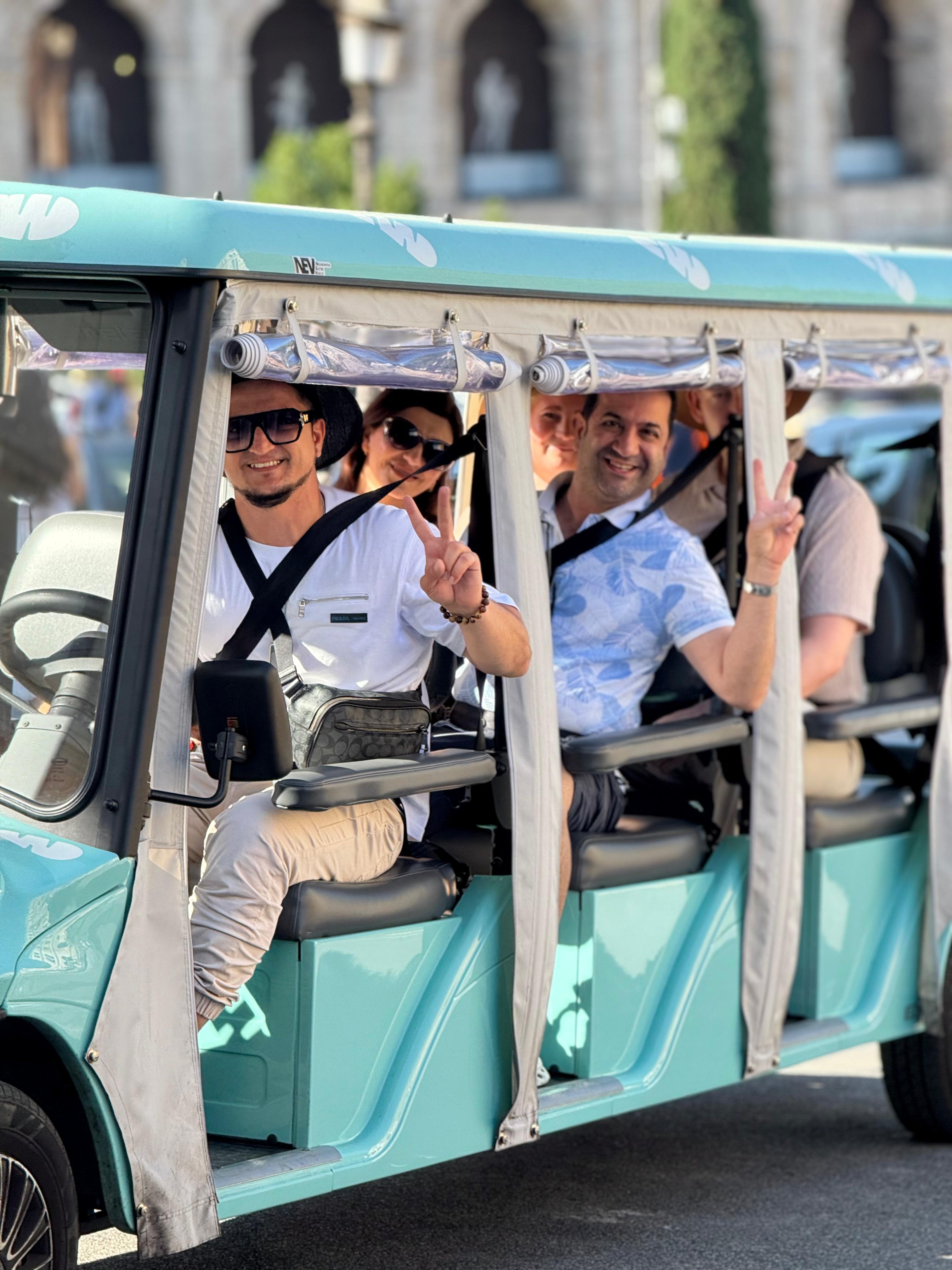 Rome golf cart tour gelato tasting artisanal food tour — image 1