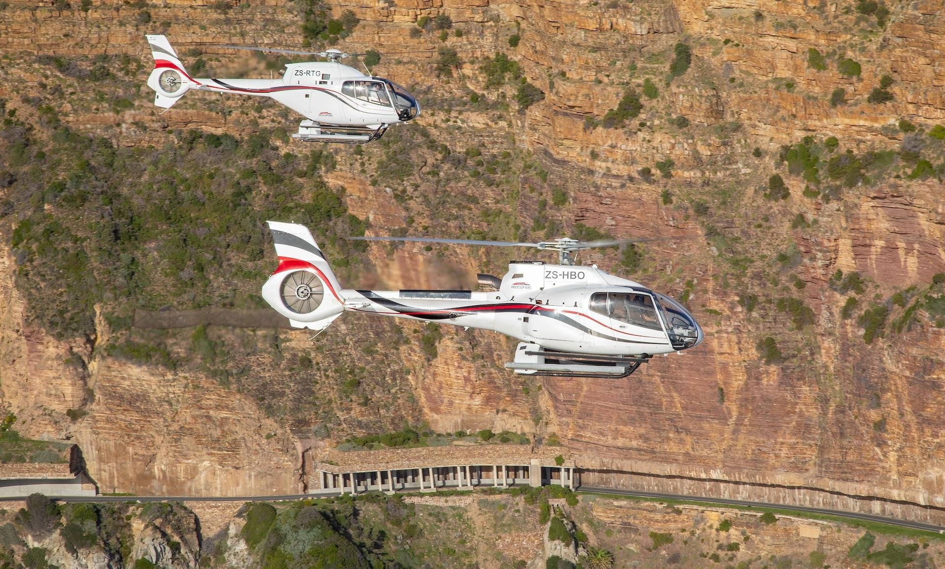 Cape Town Helicopter Flight & Harbour Boat Tour