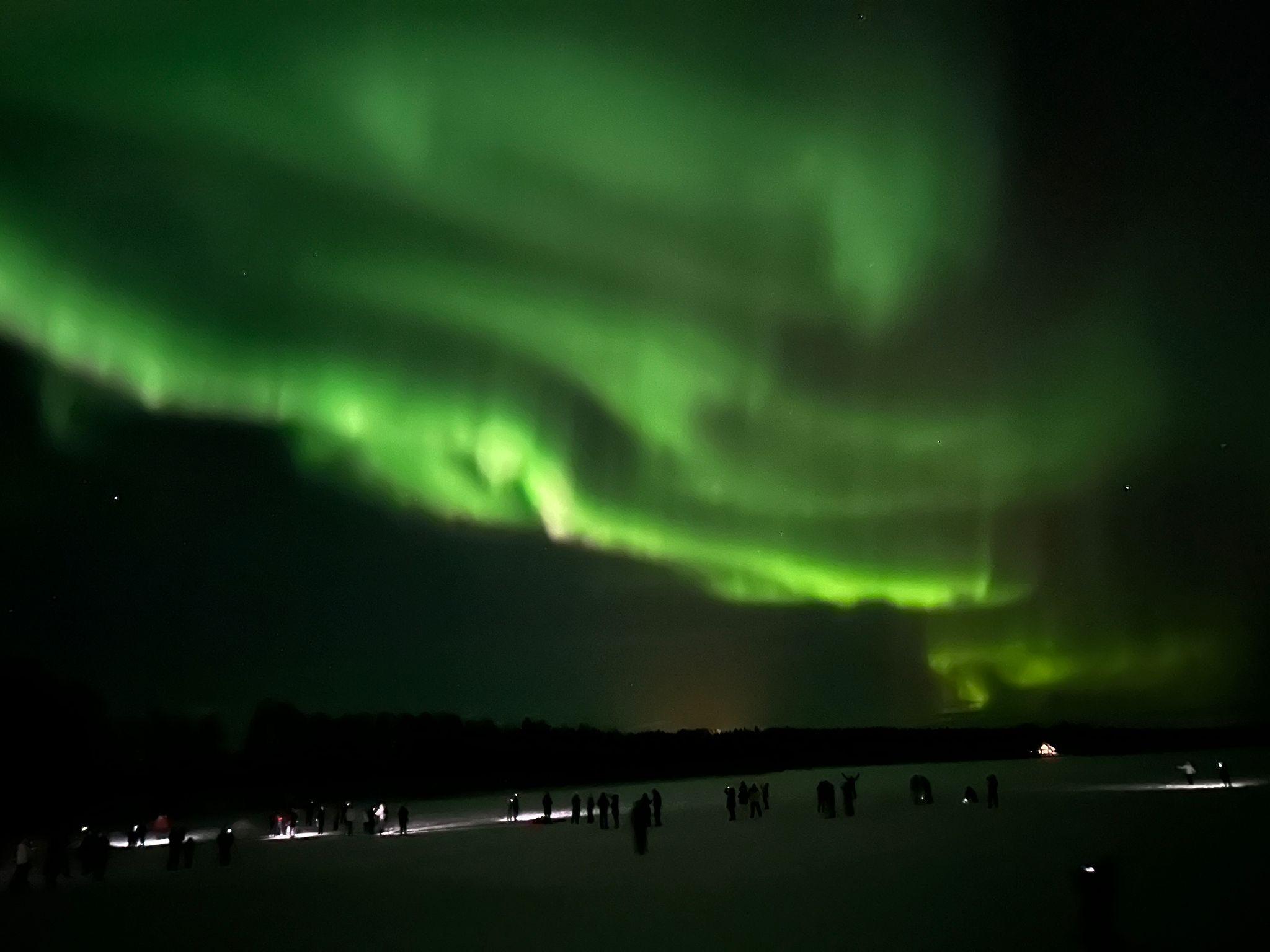 Rovaniemi Northern Lights Hunt with Lakeside BBQ