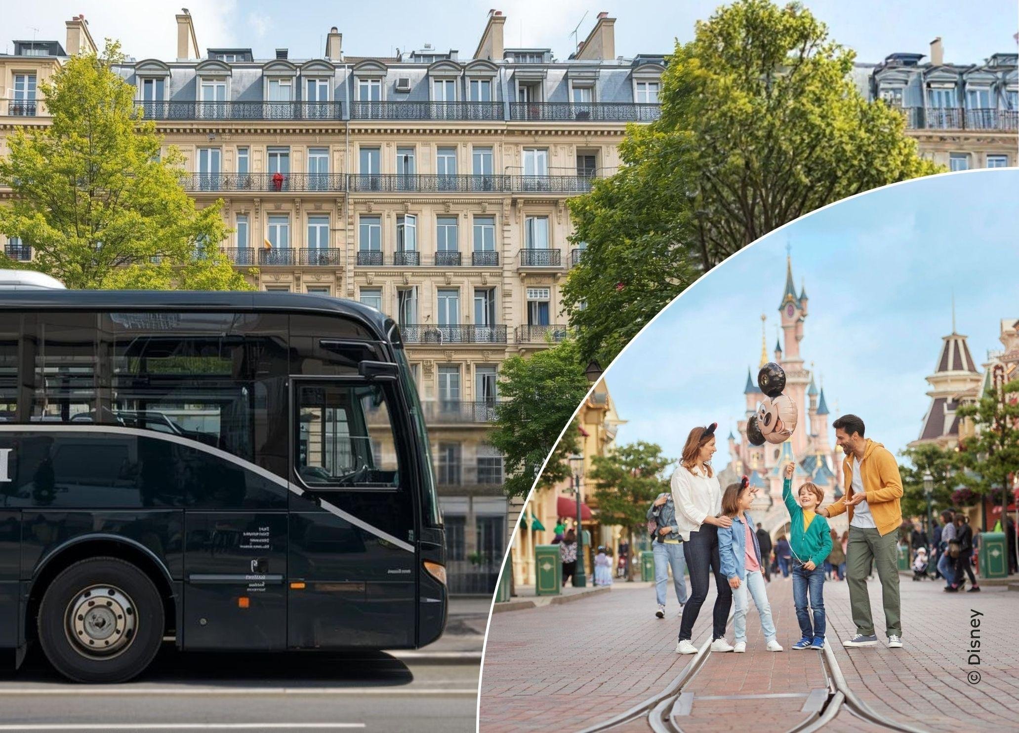 Disneyland Paris Day Trip with Round-Trip Coach Transfer