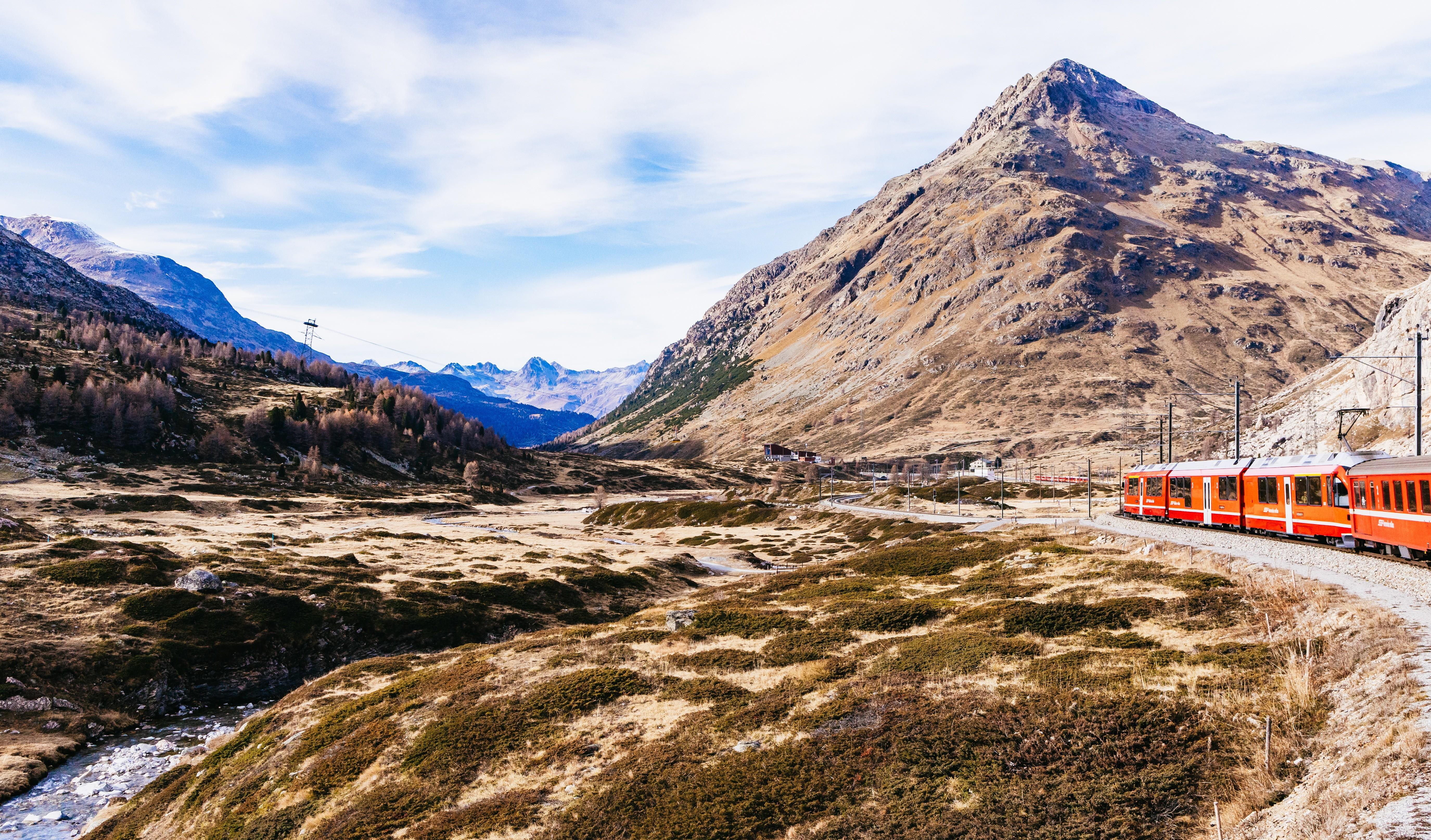 Milan to St. Moritz: Bernina Red Train Alpine Day Trip