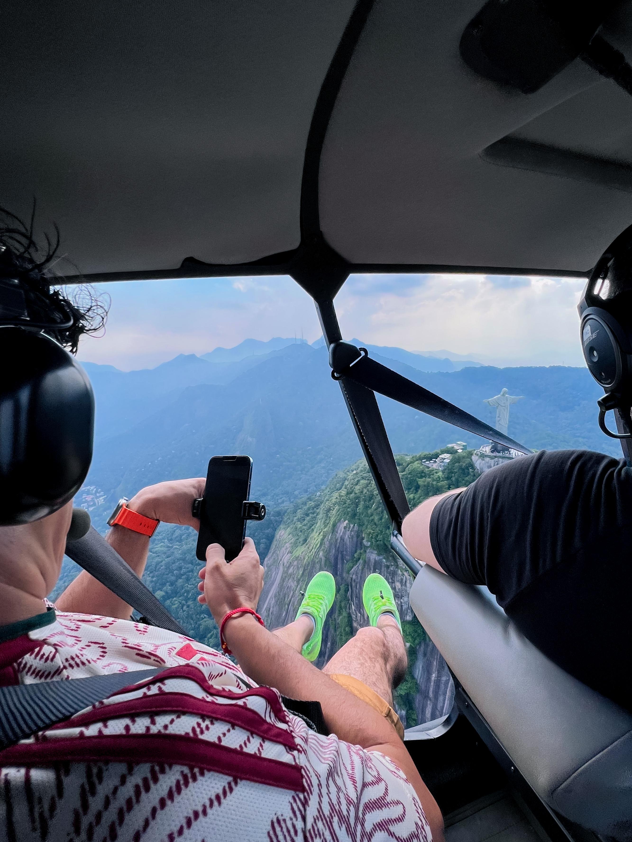 Rio de Janeiro Doorless Helicopter Adventure
