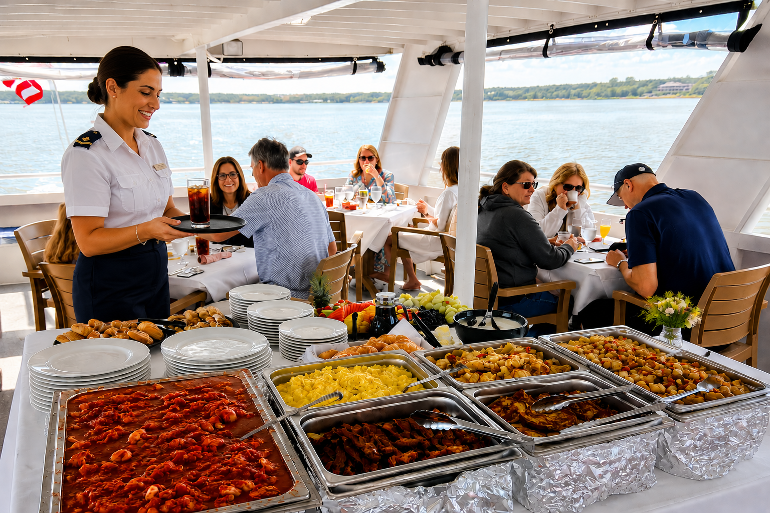 Sunday Brunch Cruise on Spirit of Harbour Town