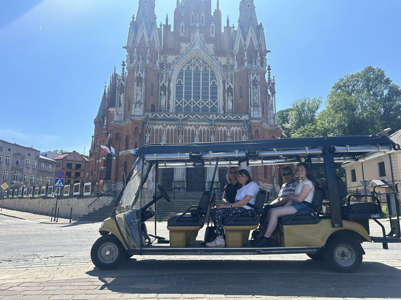 Private Krakow Golf Buggy Tour with Hotel Pickup