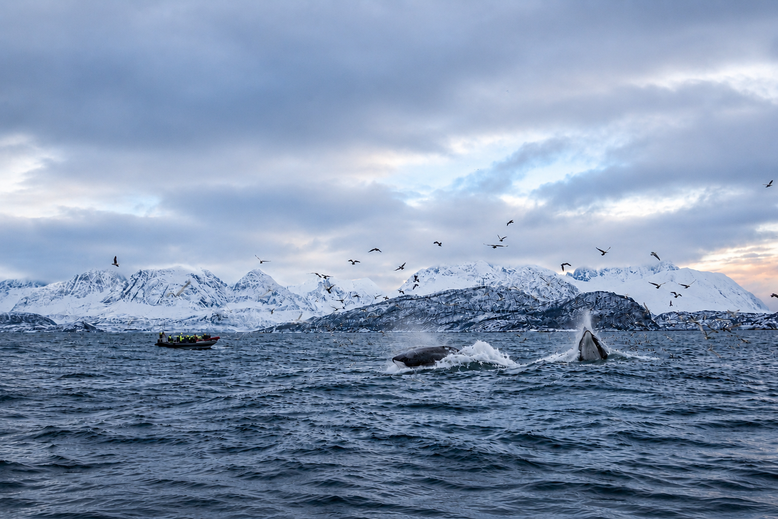 Tromsø: Skjervøy RIB Whale Watching Tour