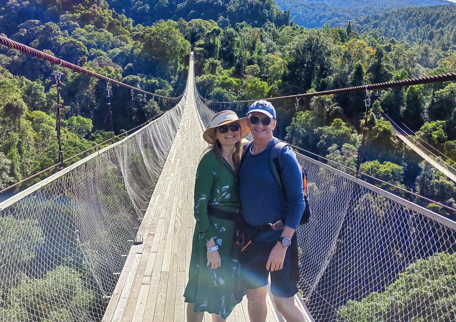 Situ Gunung Suspension Bridge & Waterfall Adventure from Jakarta