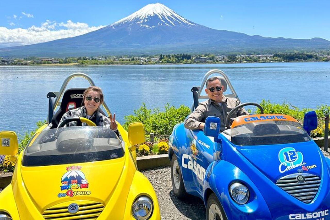 Lake Kawaguchiko Electric Mini Car Guided Tour