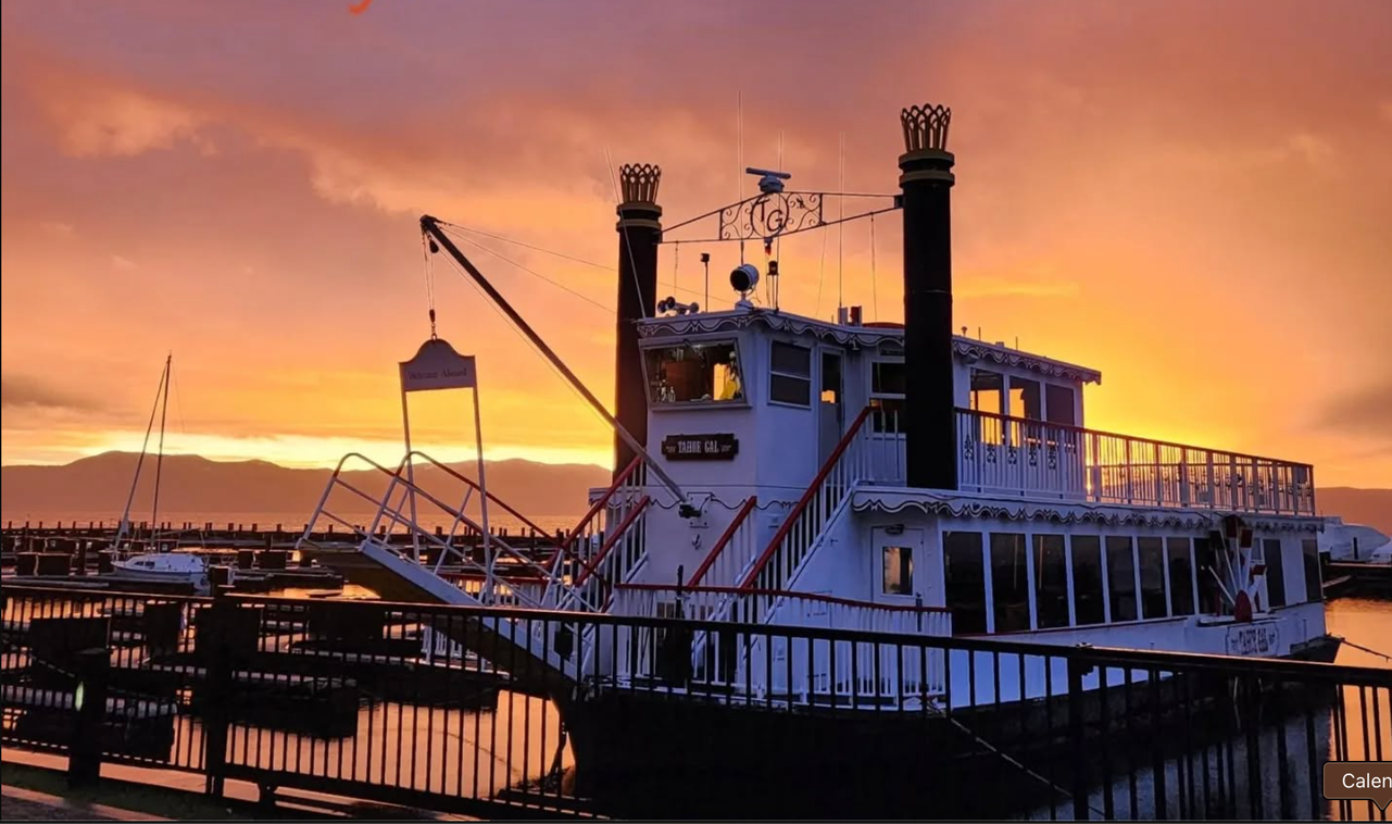 Lake Tahoe Sunset Paddle Wheeler Cruise