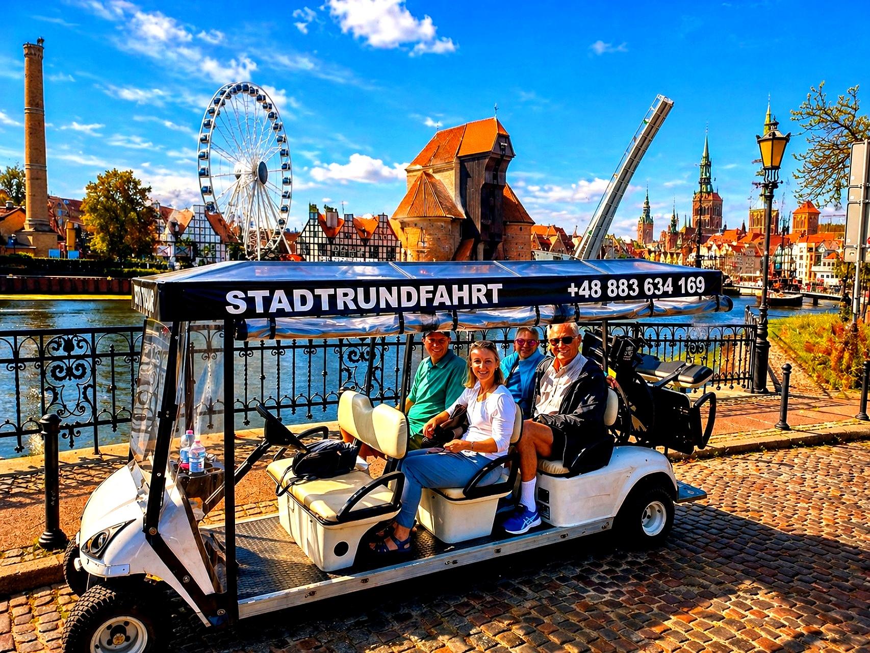 Private Gdansk Electric Cart Tour with Live Guide