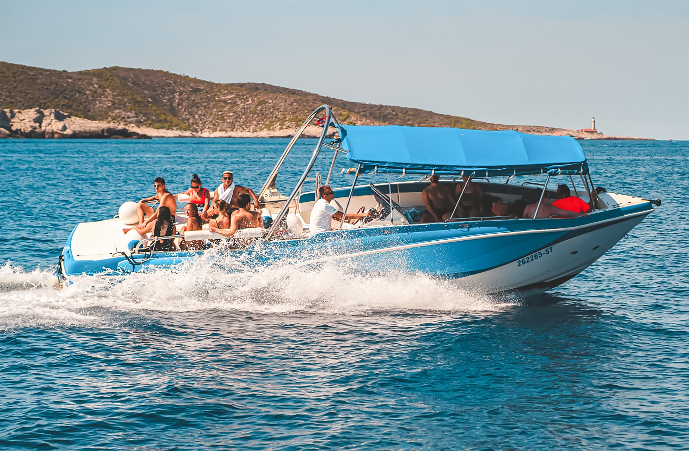 Split: Blue Lagoon & 3 Islands Speedboat Expedition