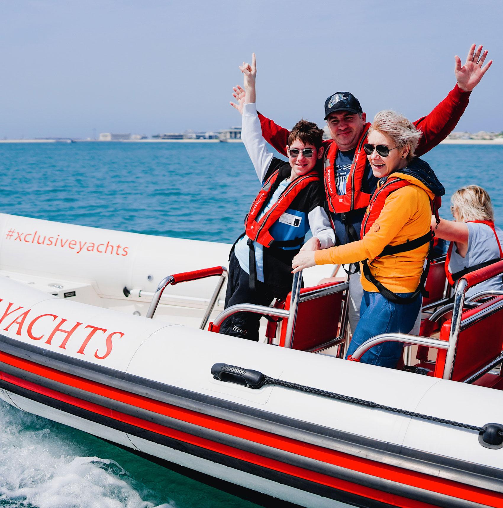 Dubai Speedboat Tour: Marina, Palm, Burj Al Arab & Atlantis