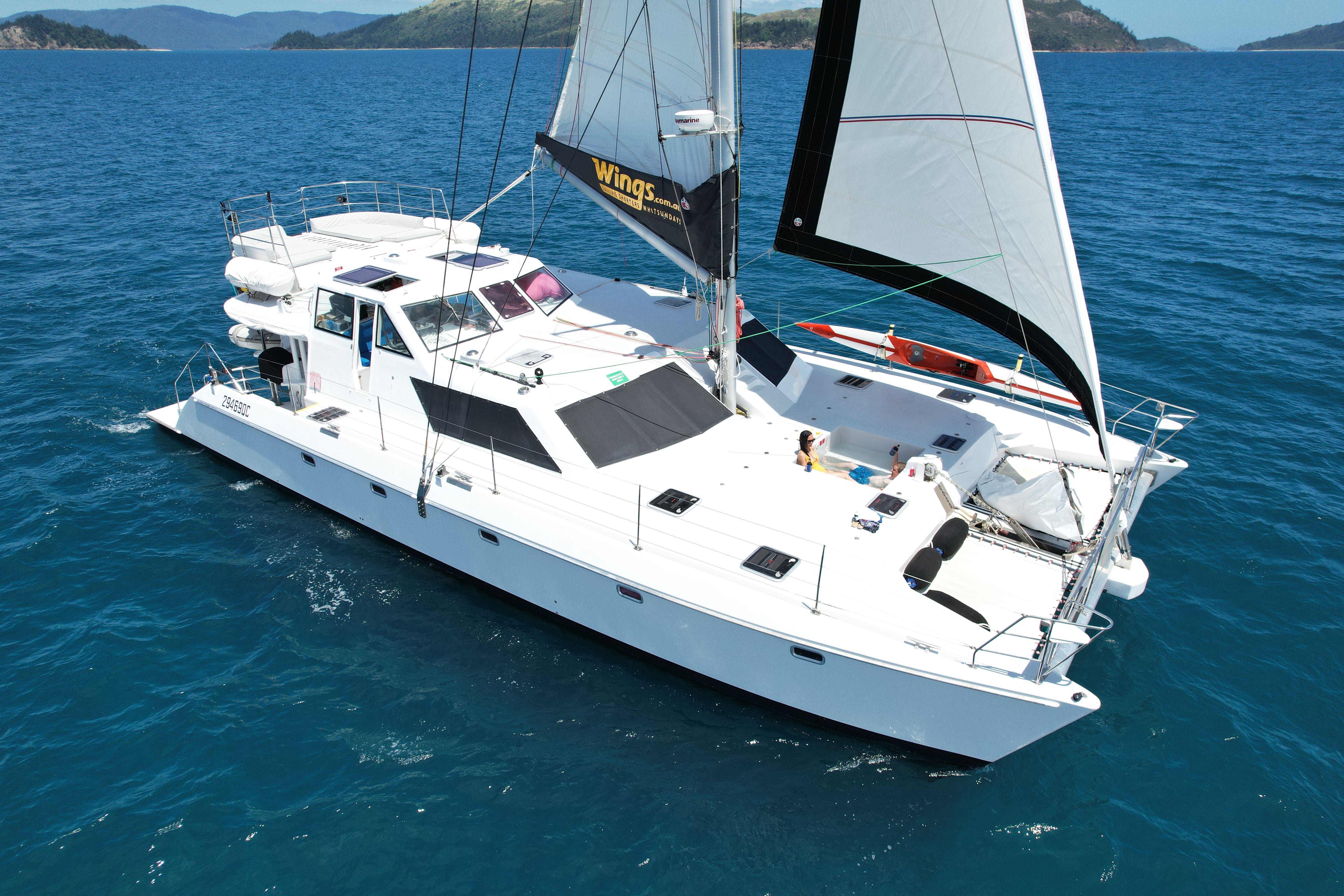 Whitsundays Luxury Catamaran Sail, Snorkel & SUP Day Tour