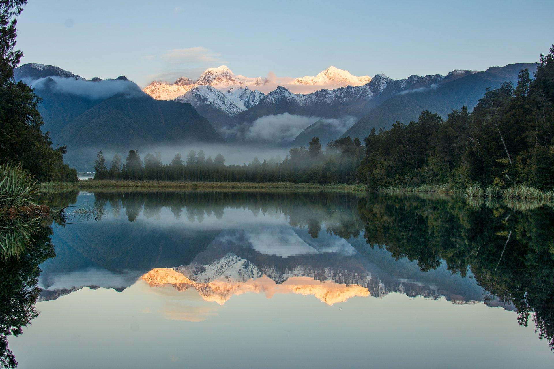 Franz Josef: Lake Matheson Half-Day Nature Walk