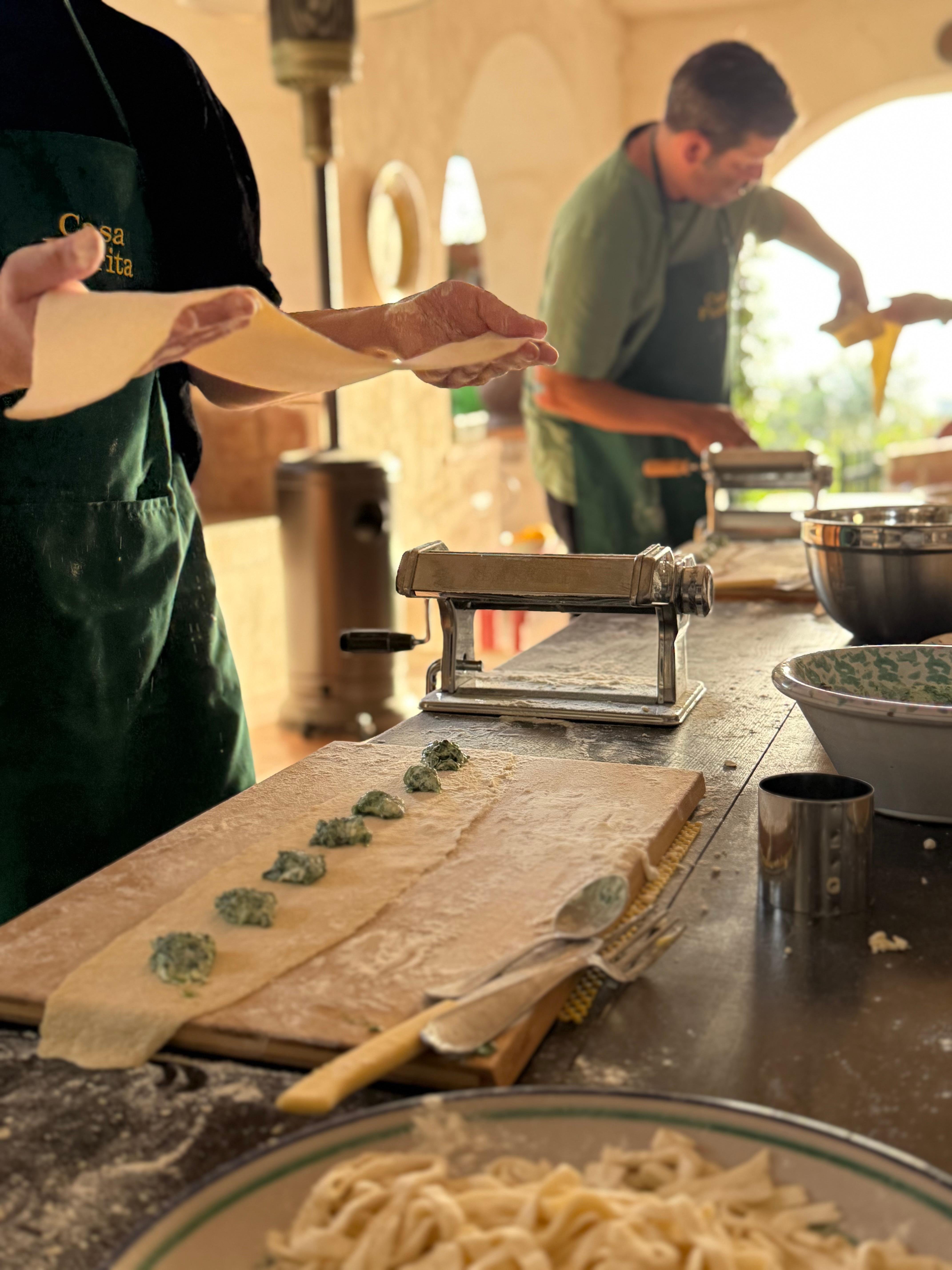 Sorrento Seaside Cooking Class & Sommelier Wine Pairing