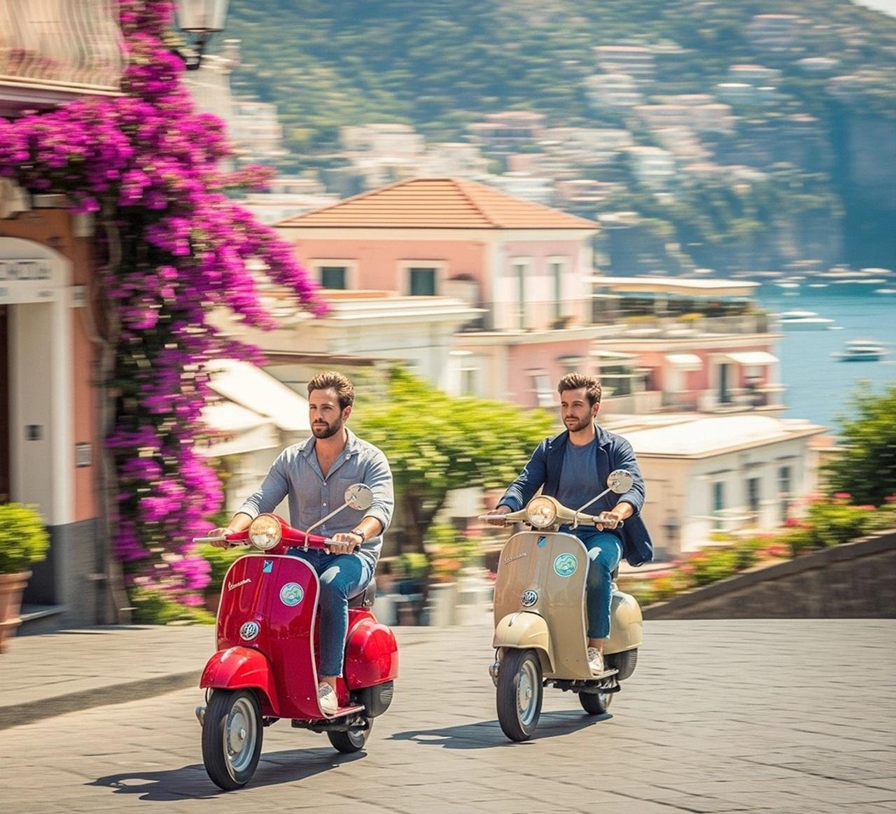 Amalfi Coast Vespa tour — SS163 coastal road, Positano, Amalfi and Ravello — image 16