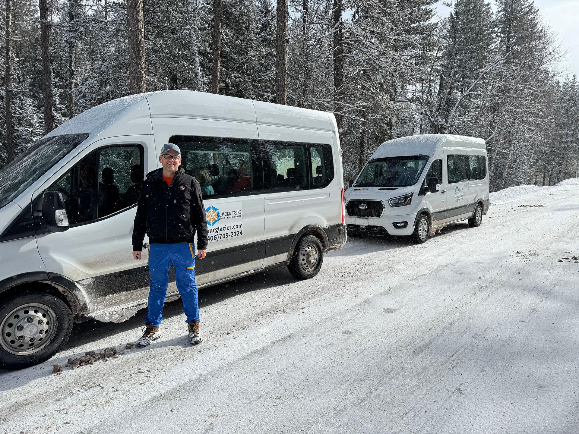 Glacier National Park Winter Driving Tour with Lunch