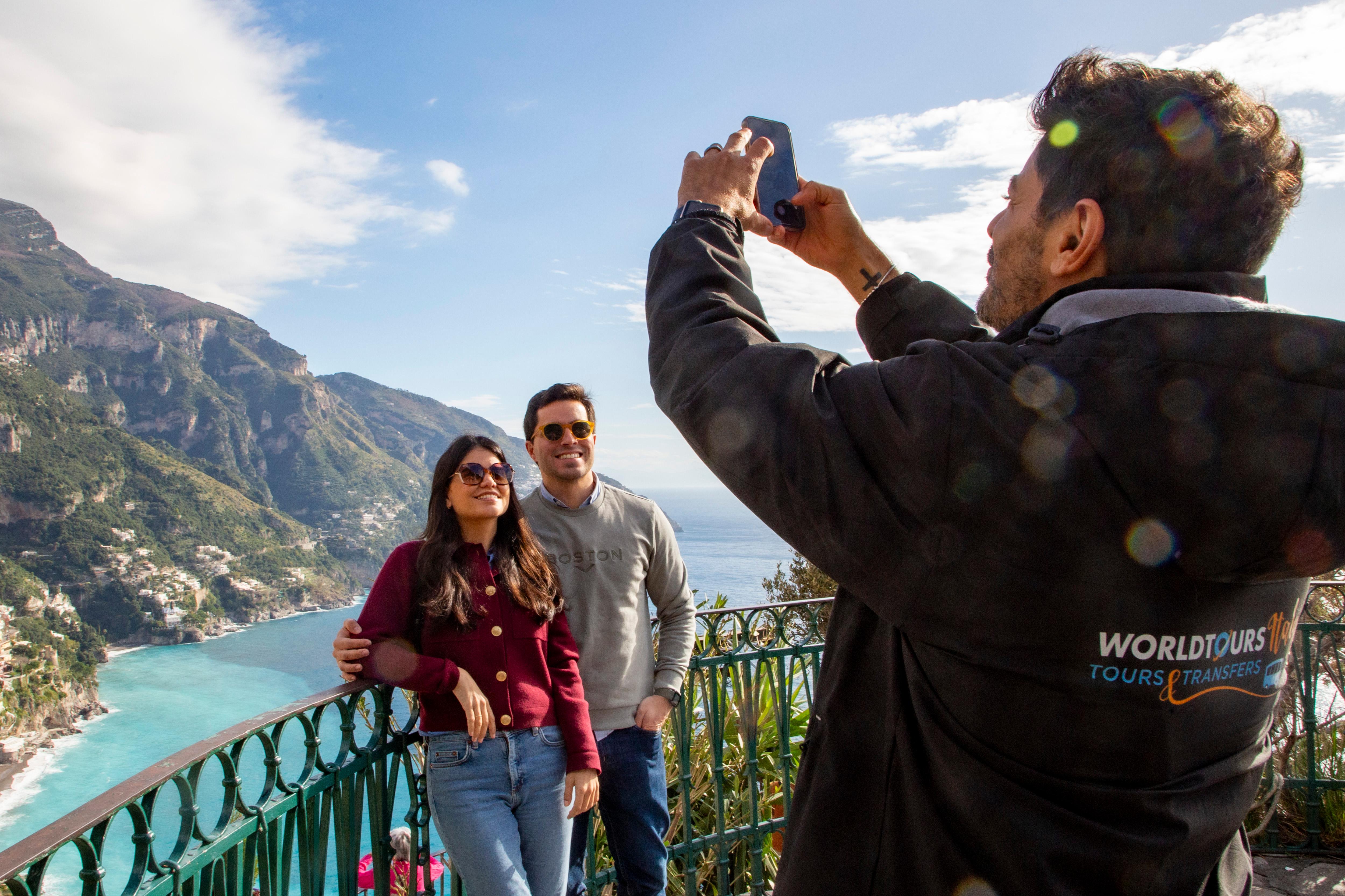 Amalfi Coast Day Tour from Naples with Optional Boat Ride