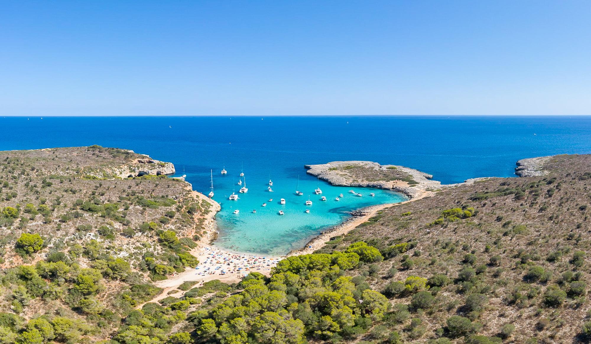 Glass Bottom Boat Tour to Mallorca's Sea Caves and Hidden Coves