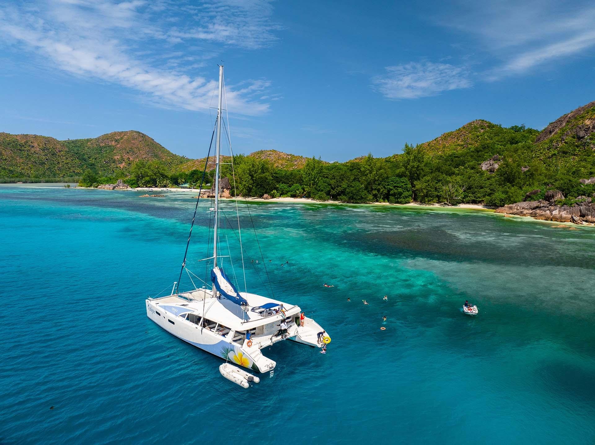 Cousin, Curieuse & St Pierre Catamaran Discovery