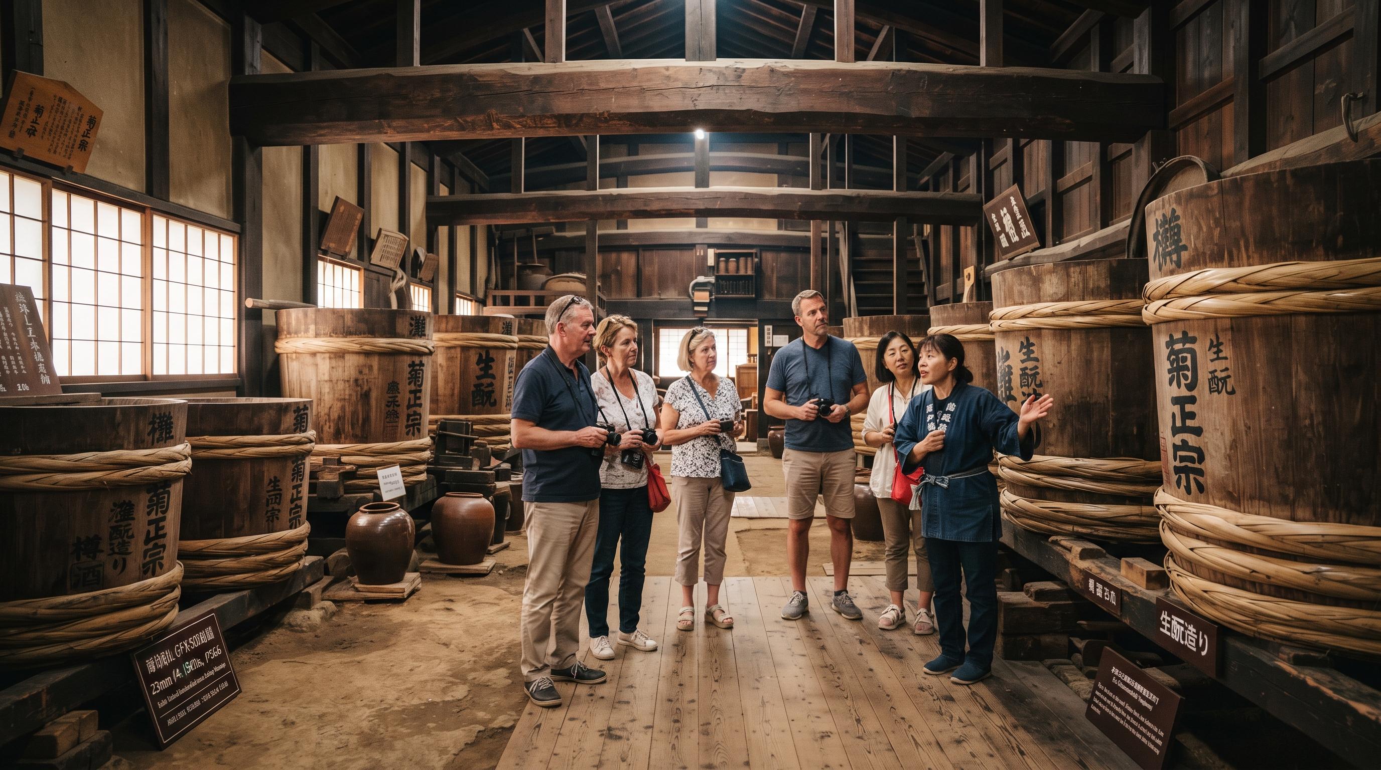 Nada Sake District Walking Tour with Tastings