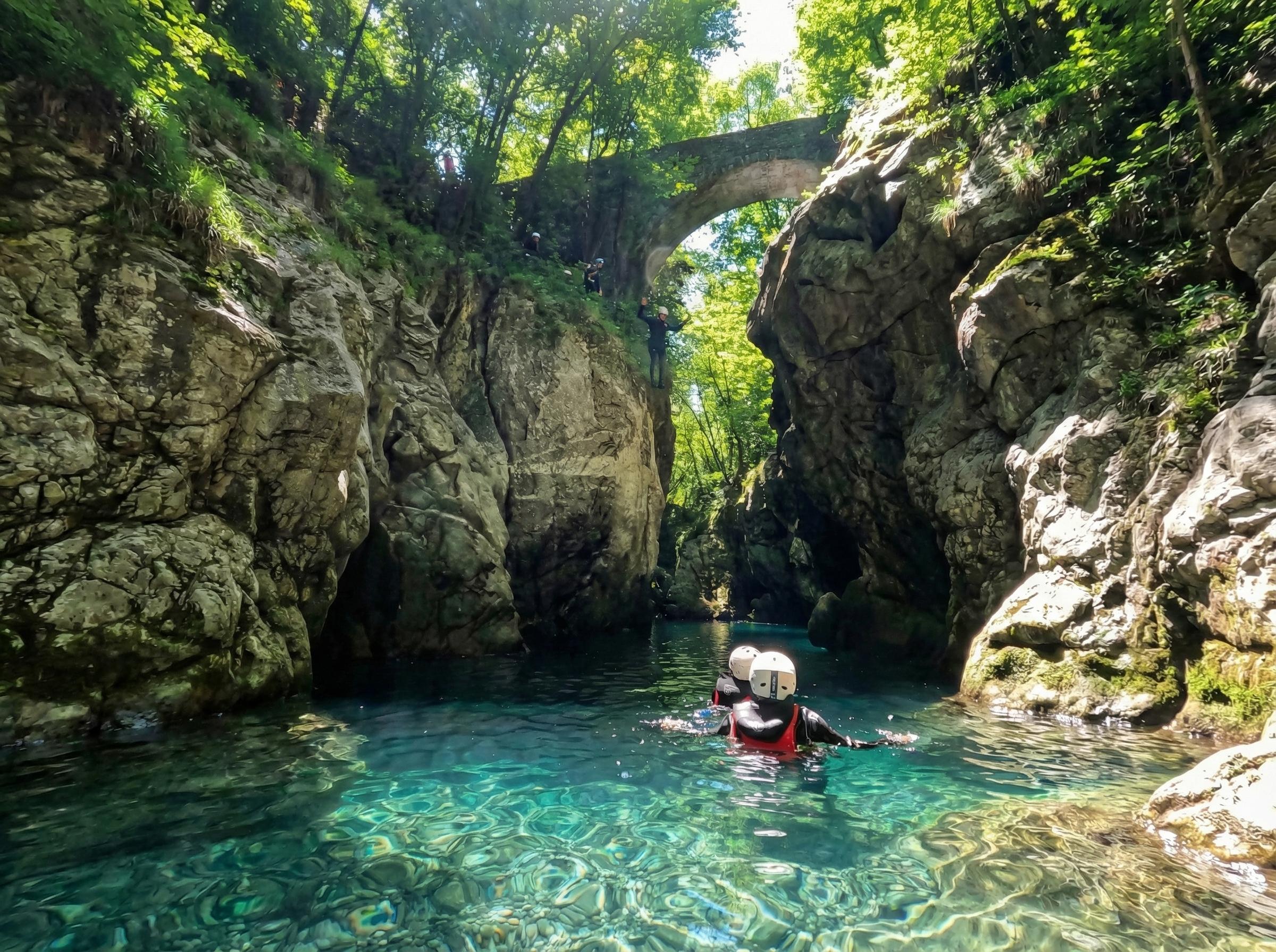 Cocciglia Canyon Adventure in Tuscany