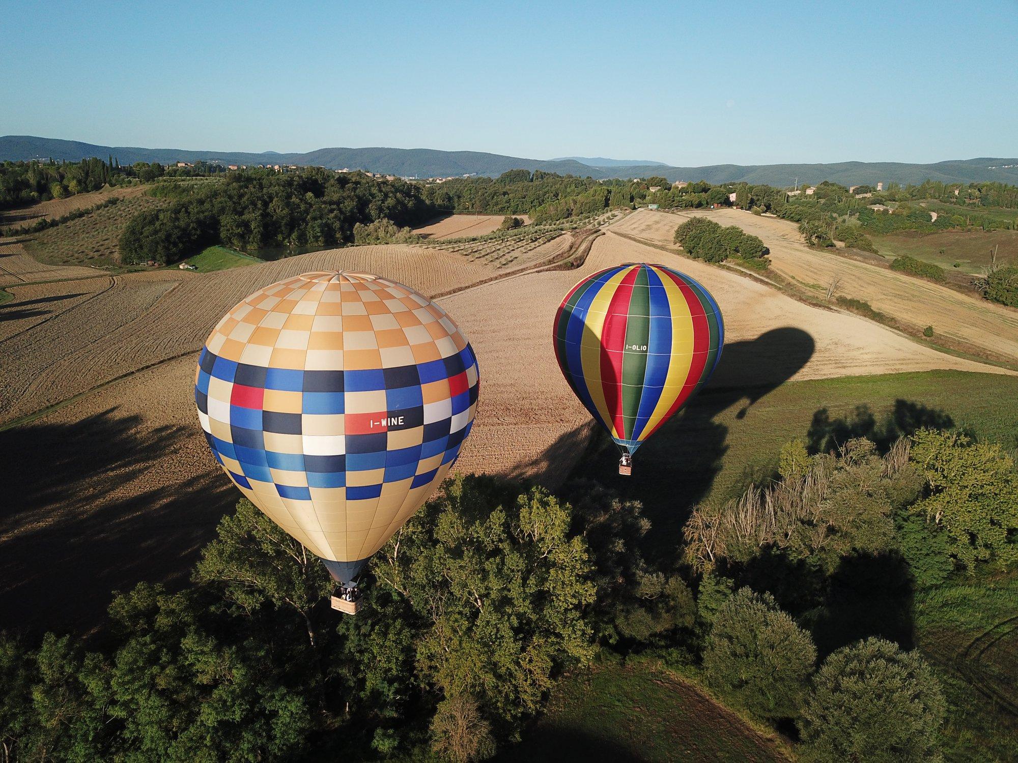 Tuscany Hot Air Balloon Flight over Chianti & Siena