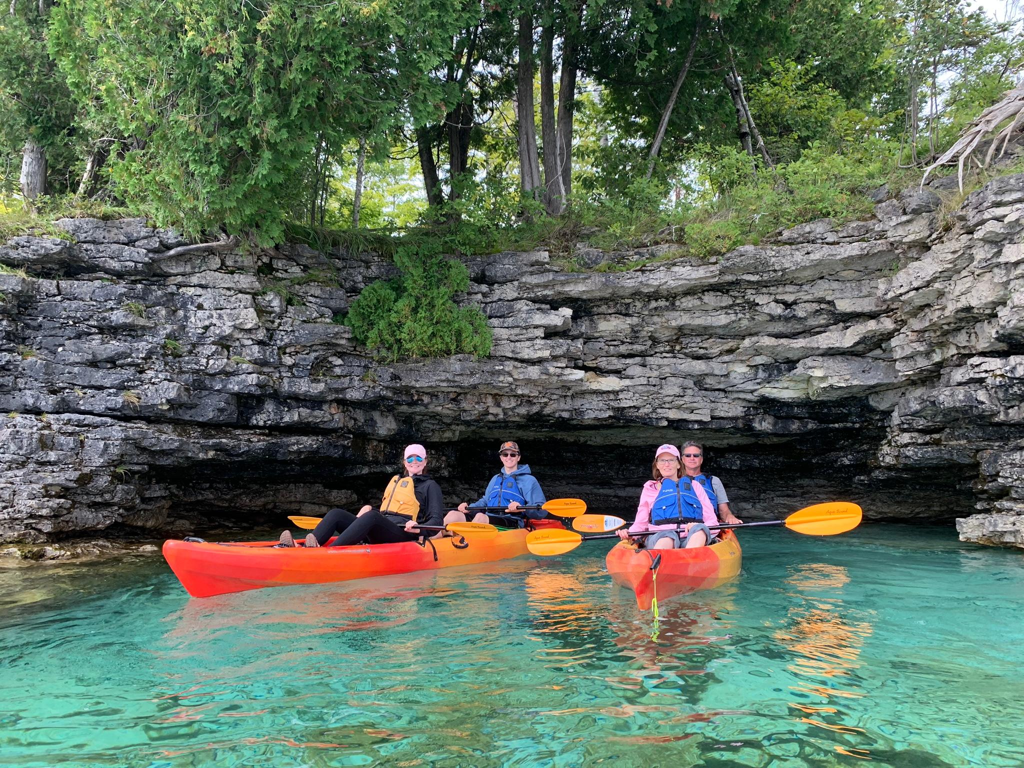 Cave Point Kayak Adventure