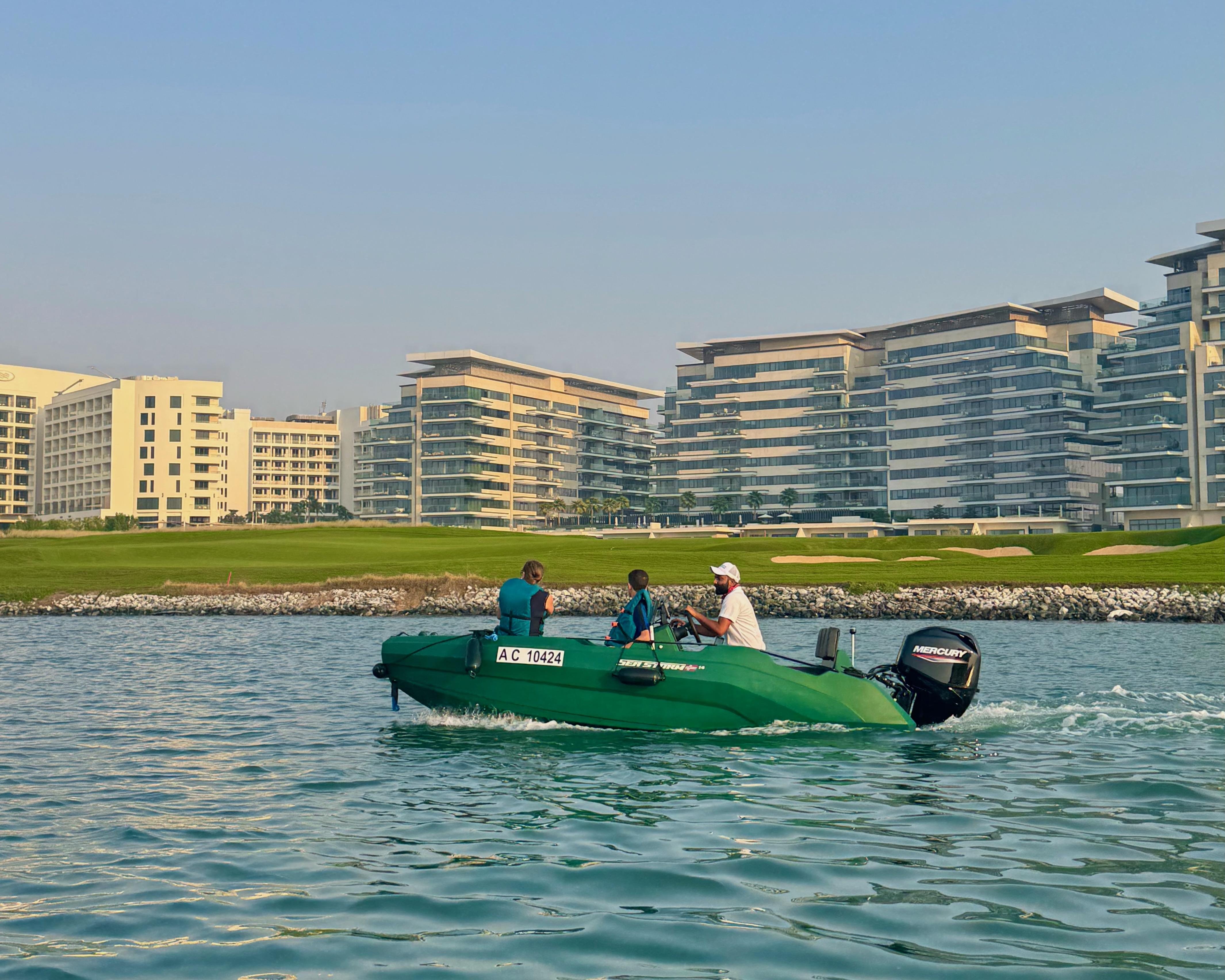 Yas Island Self-Drive Speedboat Tour with GPS Audio Guide