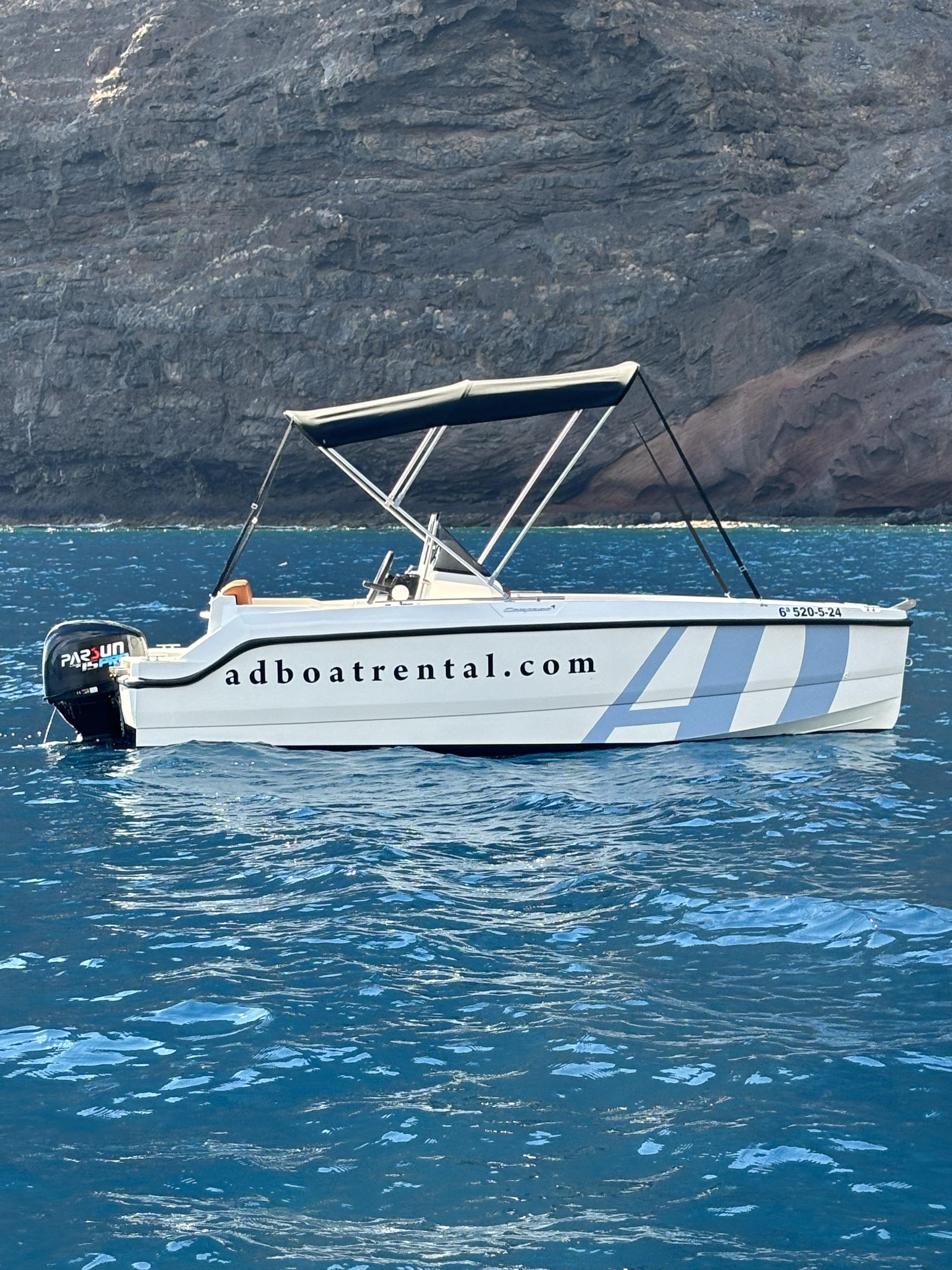 Tenerife: License-Free Boat Rental Adventure