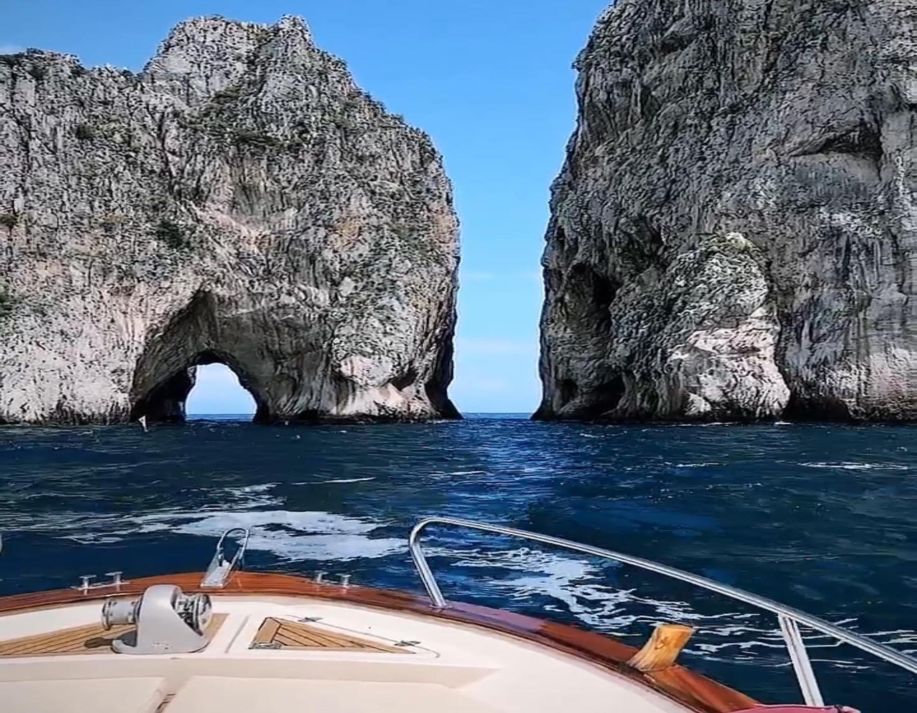 Capri Private Half-Day Boat Tour with Blue Grotto & Sea Caves