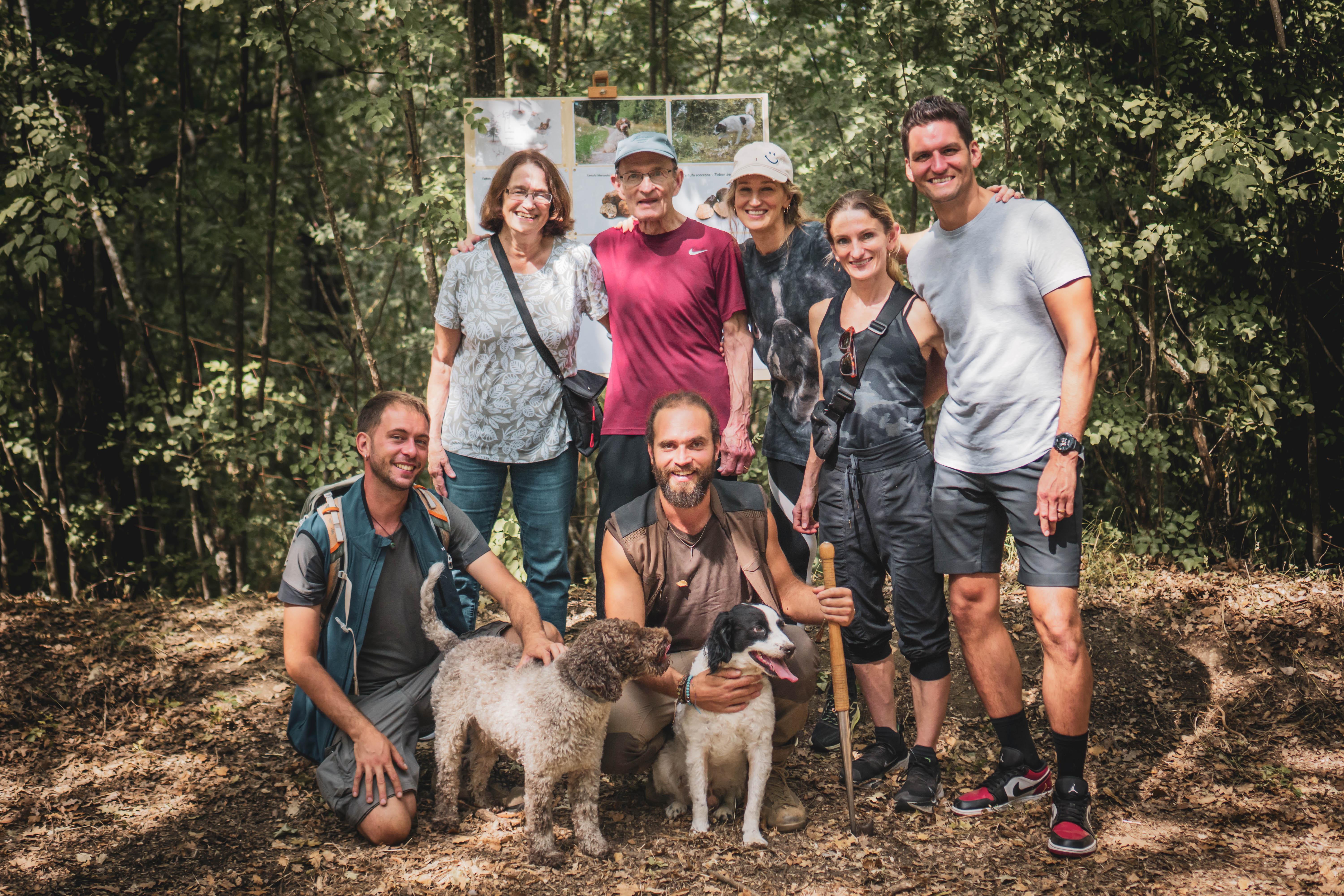 truffle hunting in Tuscany — photo 3