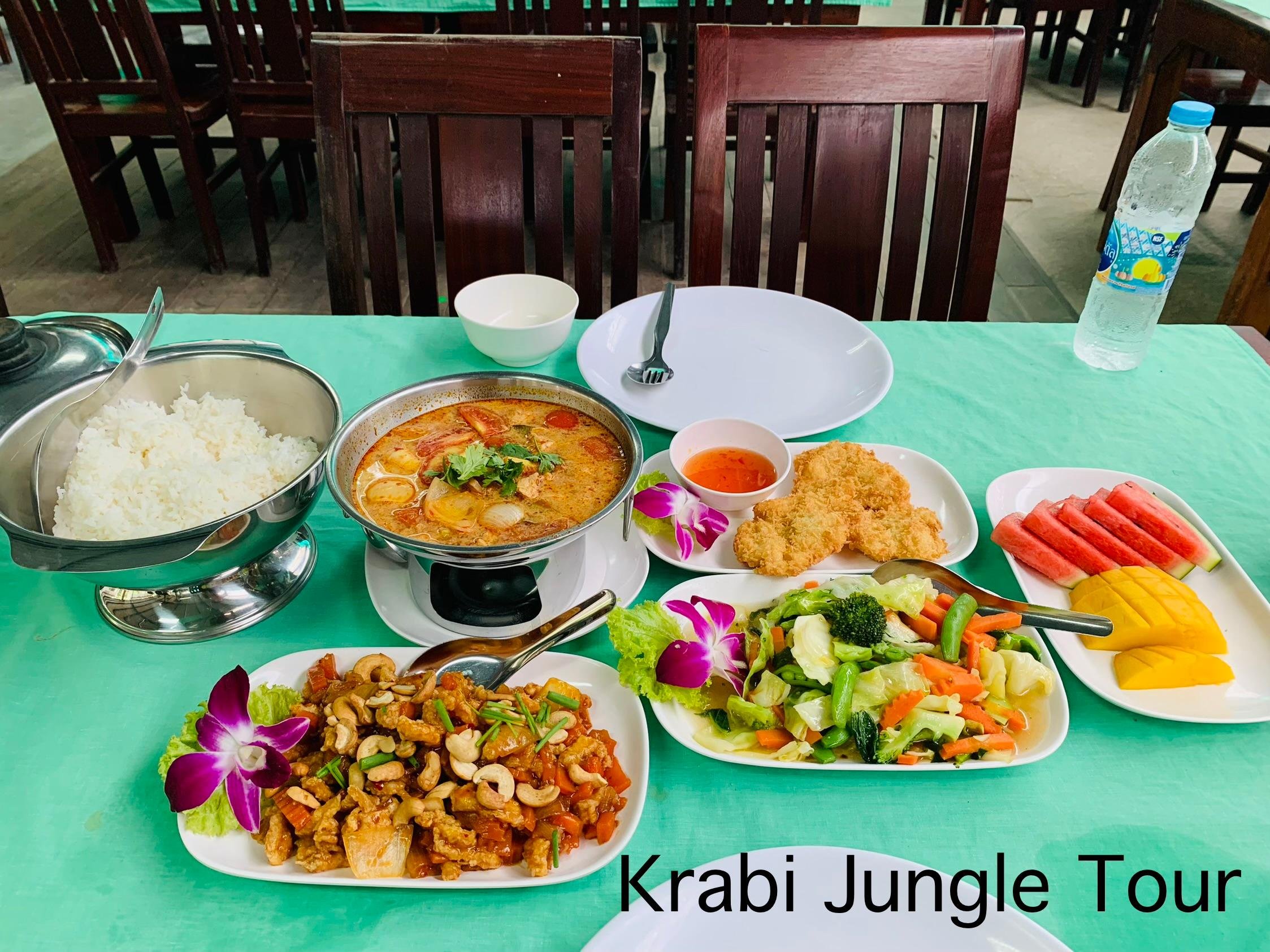 Krabi Jungle Day Tour: Hot Spring, Emerald Pool & Tiger Cave Temple