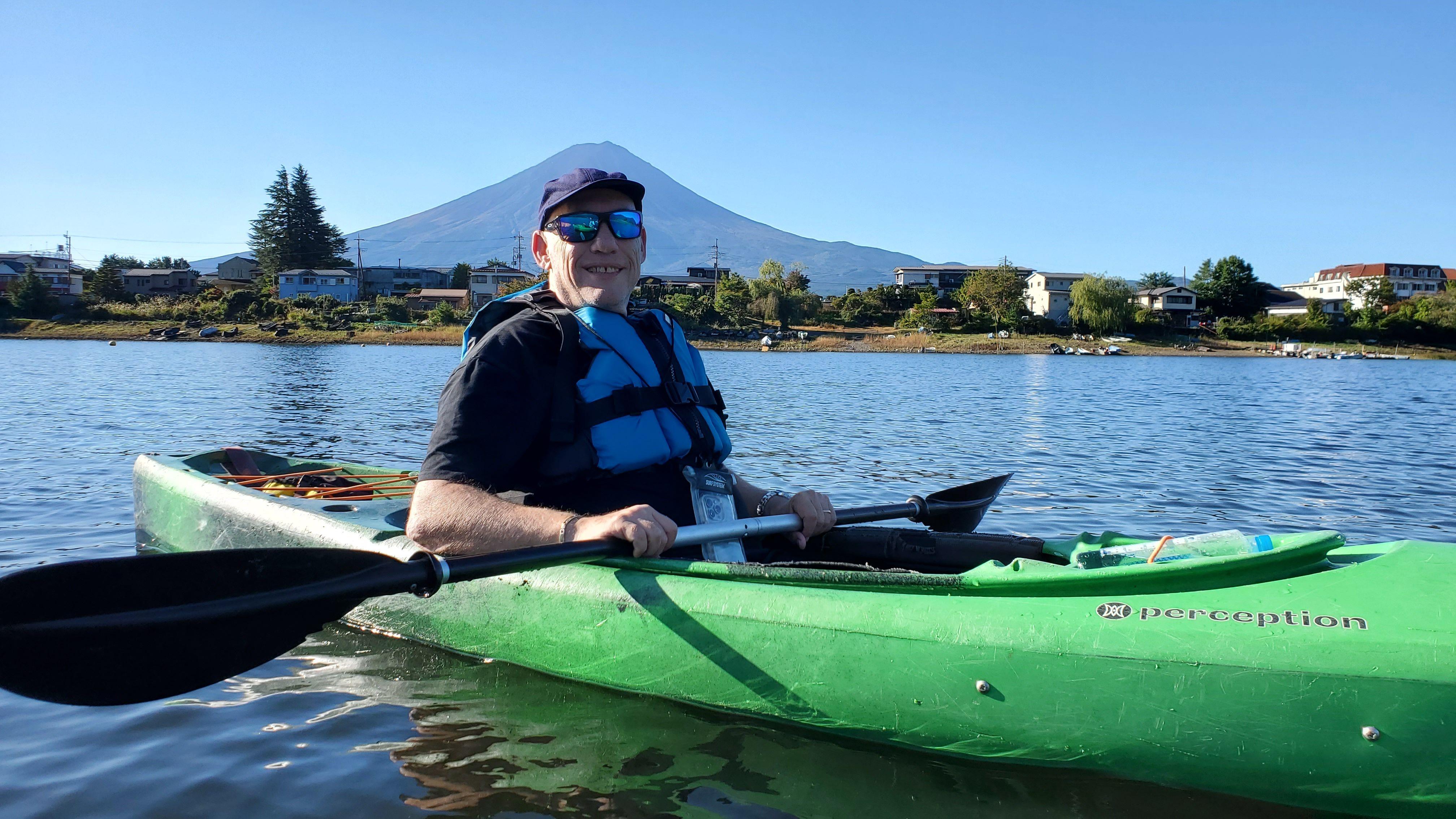 Early Morning Kayaking & Coffee on Lake Kawaguchiko