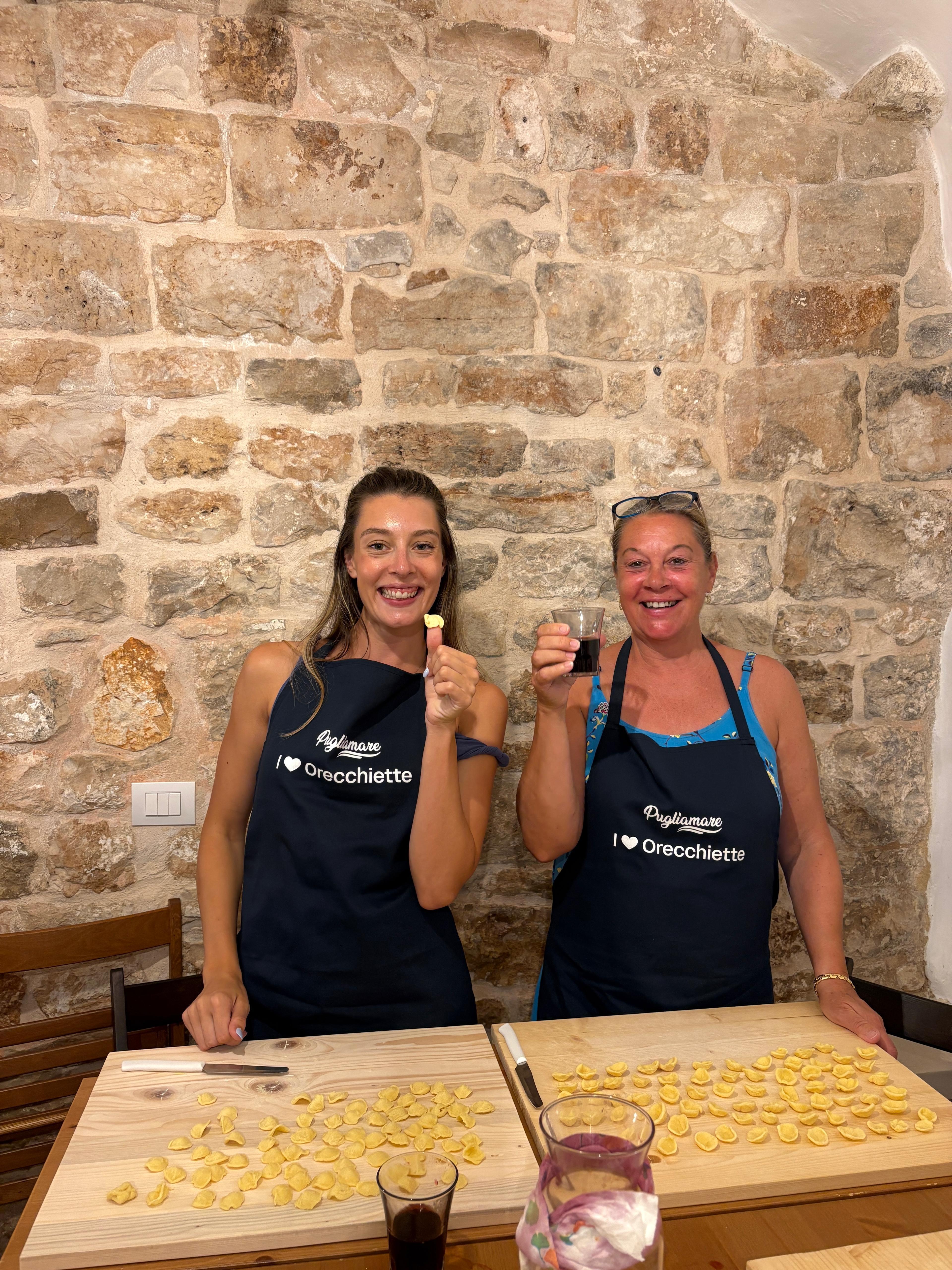 cooking class in Monopoli — Polignano a Mare: Apulian Cooking Class with Food and Drinks