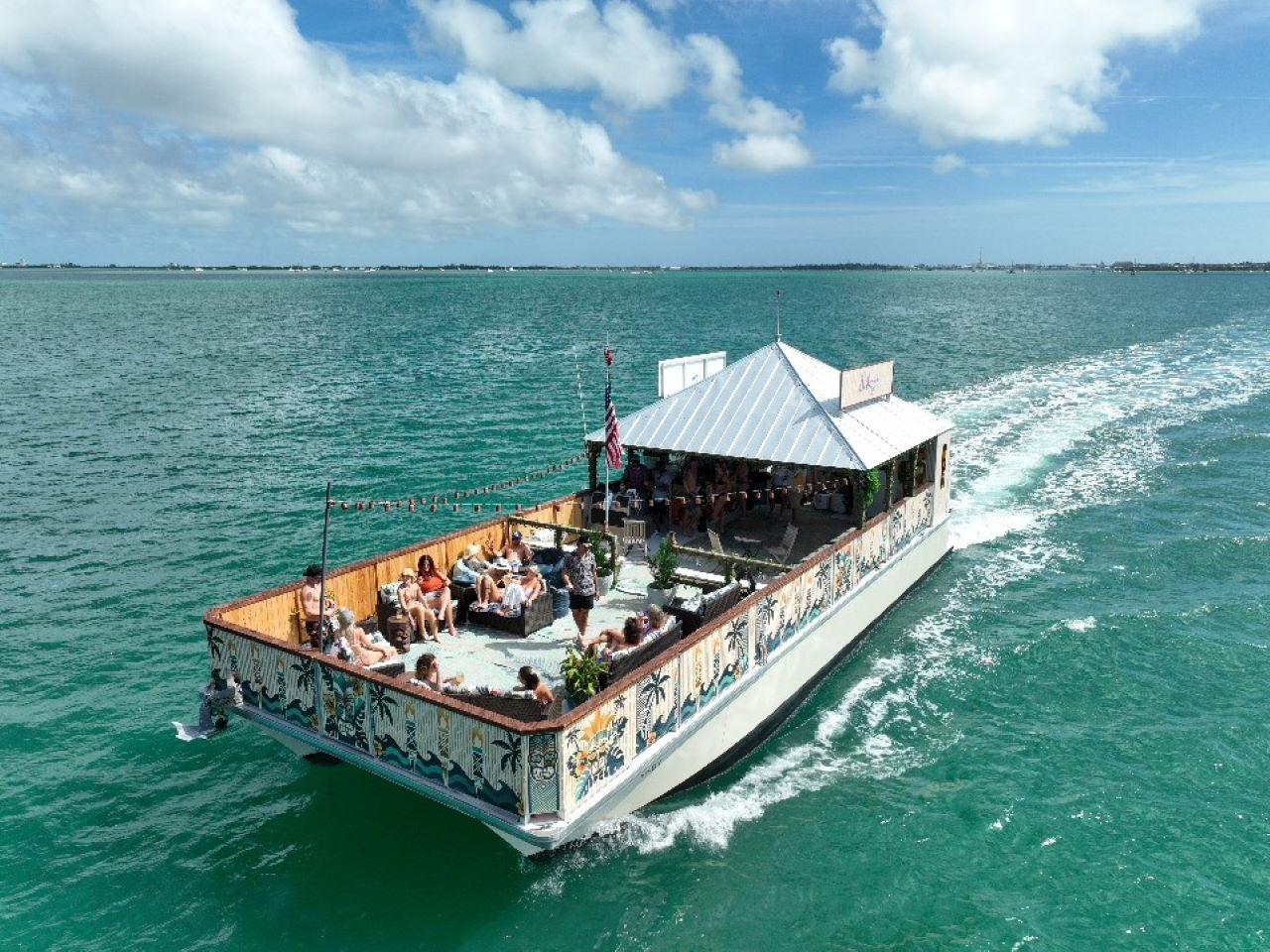 Key West Tiki Boat Sandbar Expedition