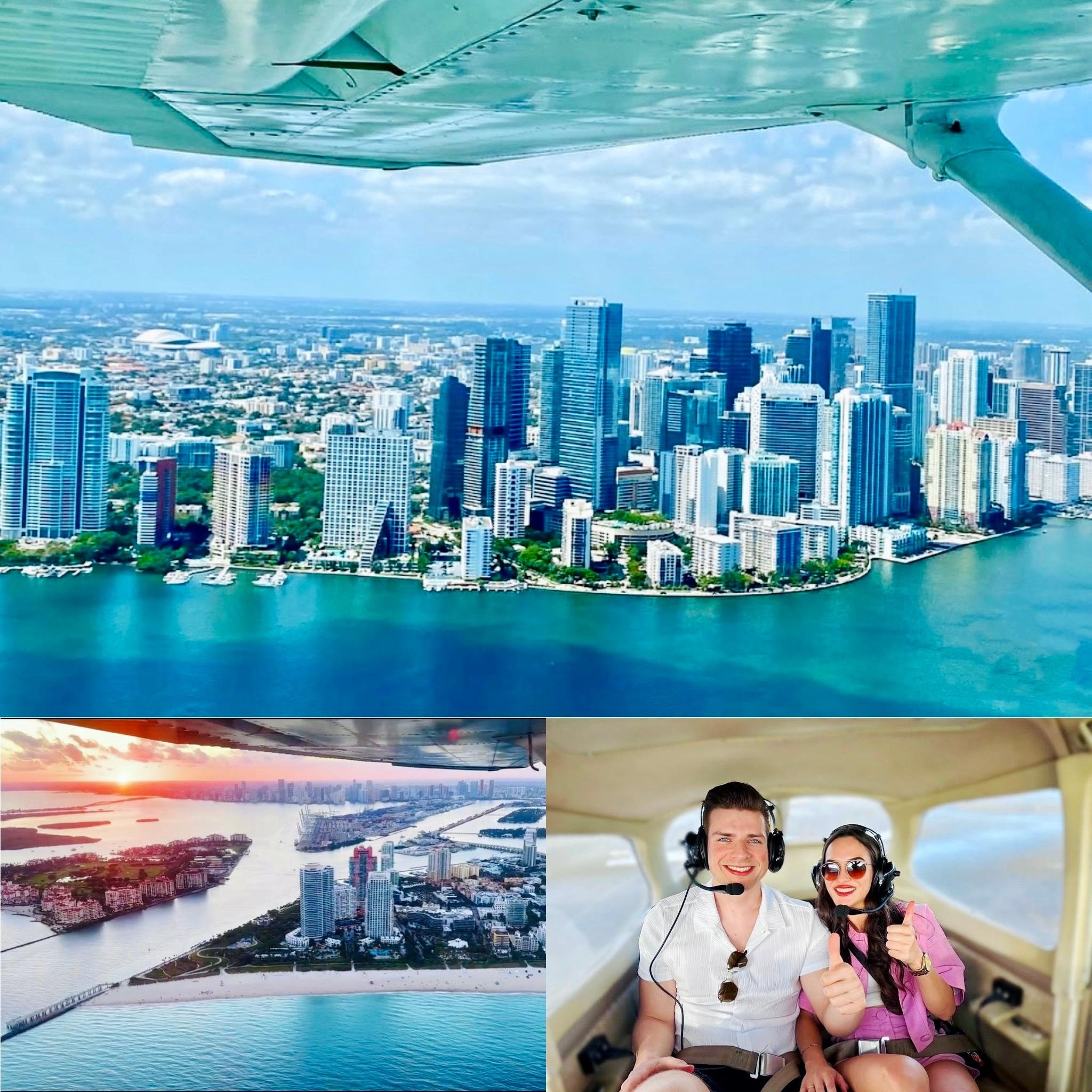 Private 50-Minute Aerial Tour Over South Beach and Miami