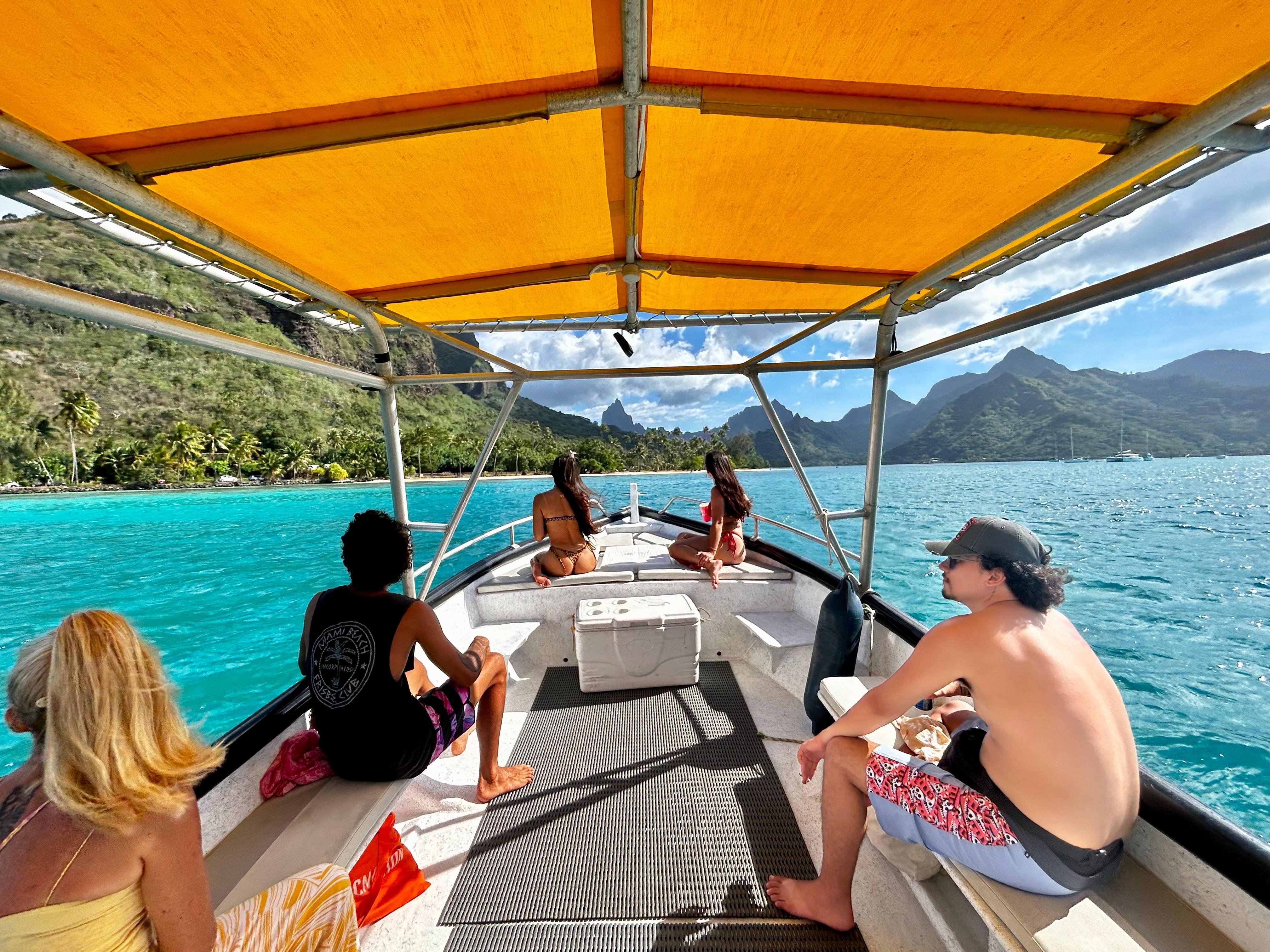 Moorea Whale Swimming & Snorkeling Boat Adventure