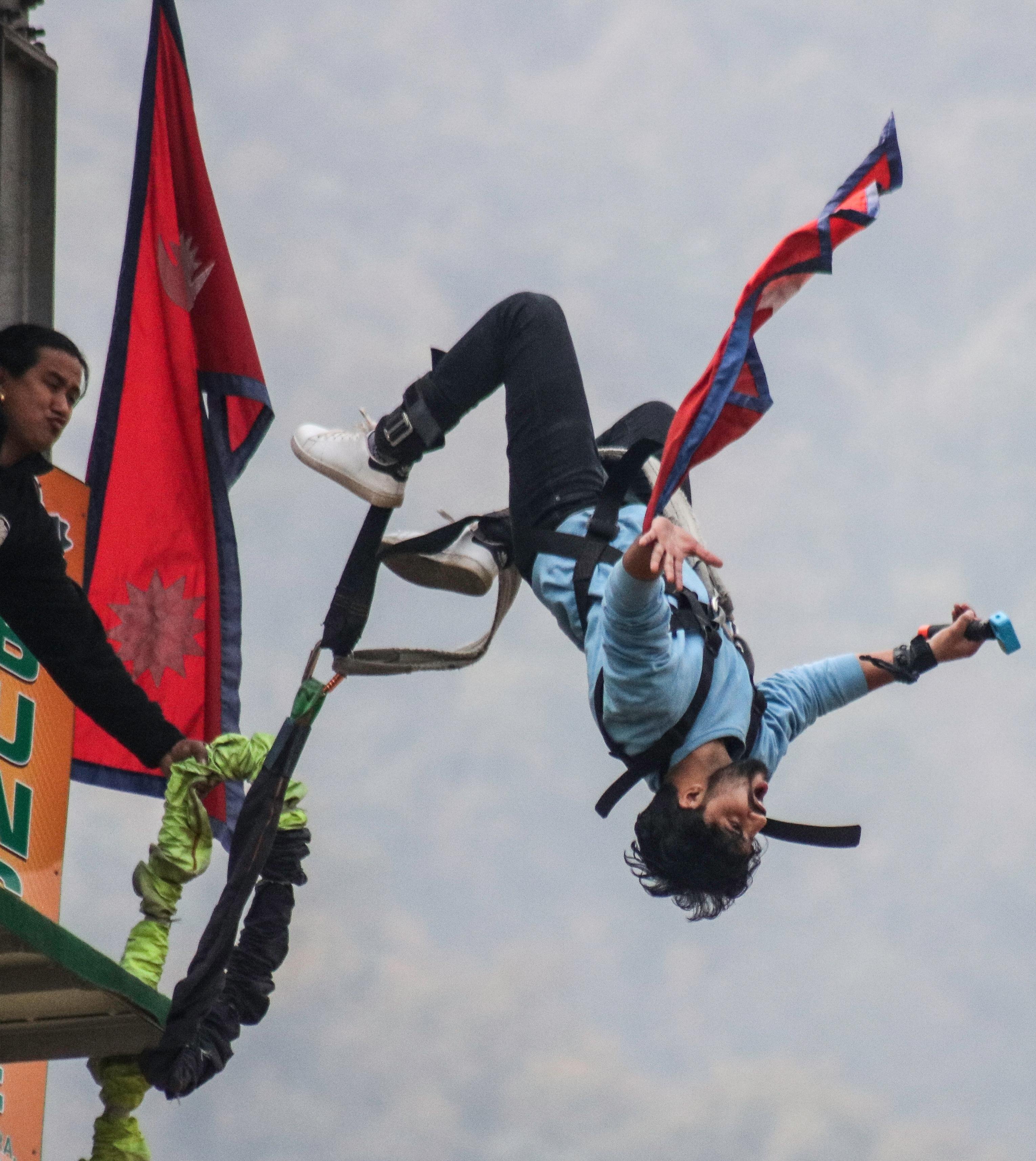 Pokhara Ultimate Adrenaline Trio: Paragliding, Bungee & Zipline