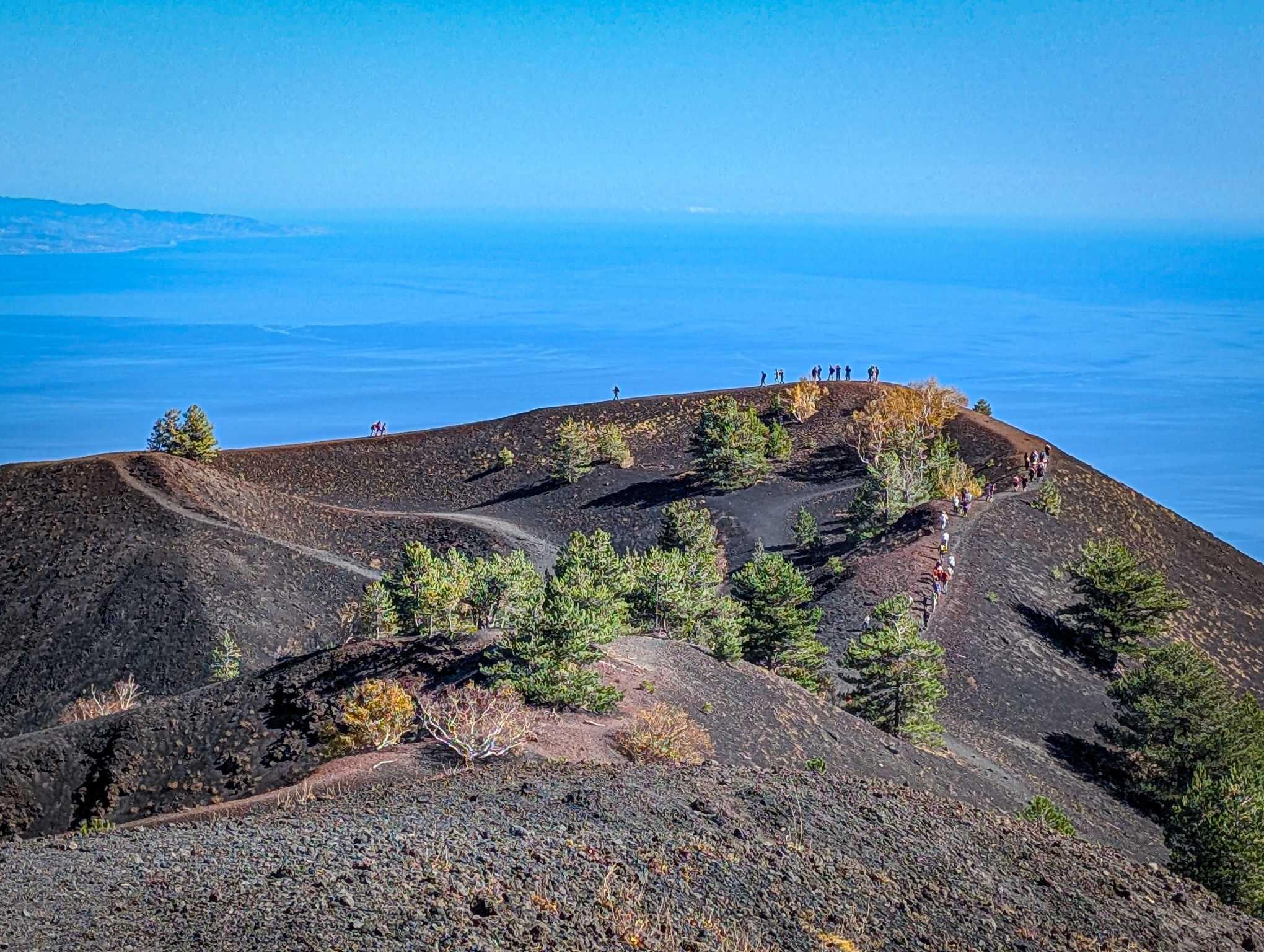 Mount Etna Hike, Lava Cave & Winery Lunch from Taormina