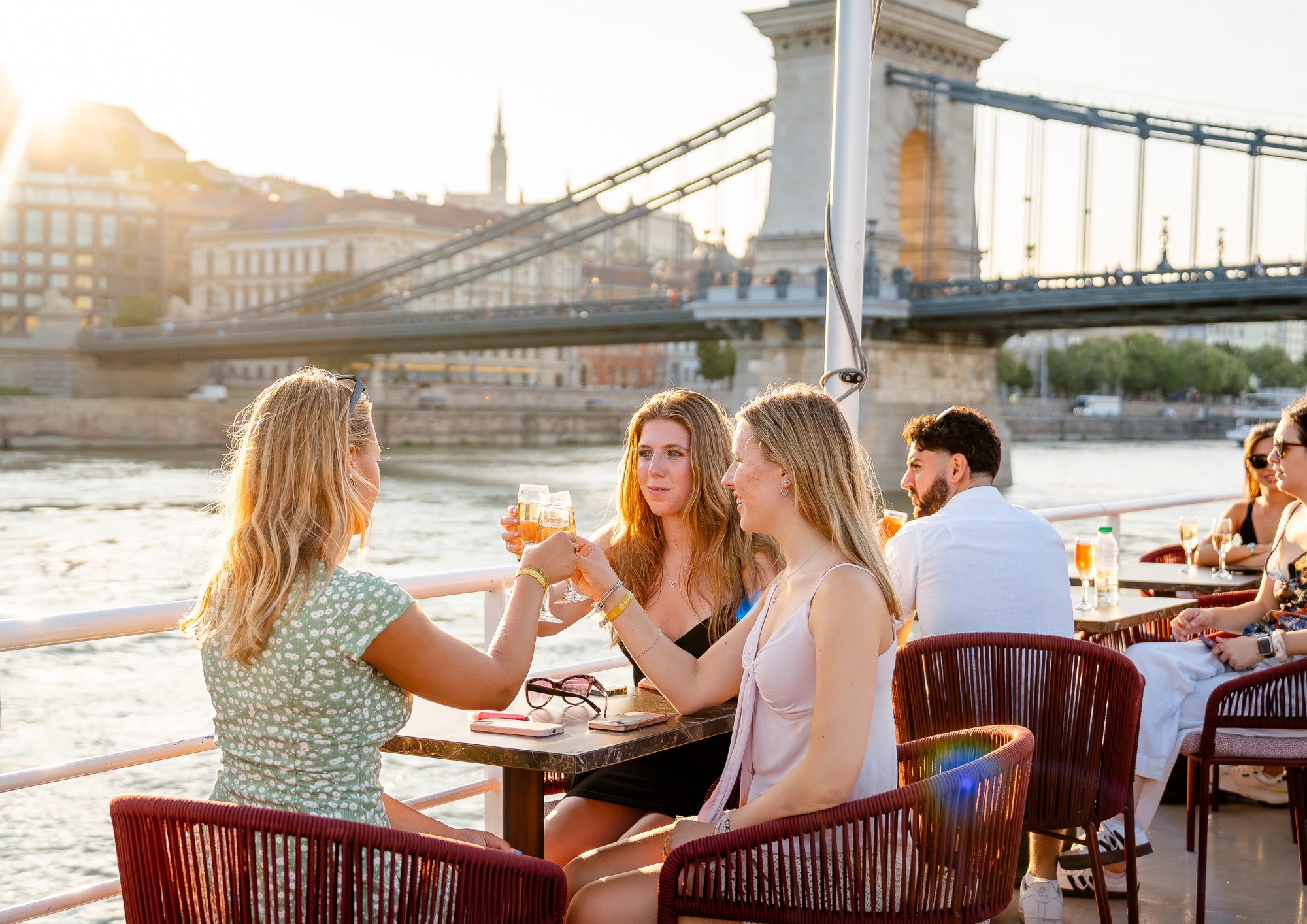 Budapest river cruise on the Danube — Parliament, Chain Bridge and Buda Castle — image 35