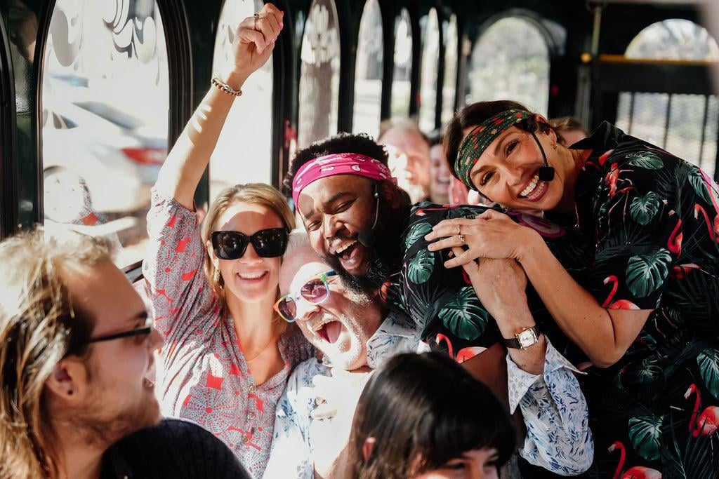 Savannah: "Savannah for Morons" Comedy Trolley Tour