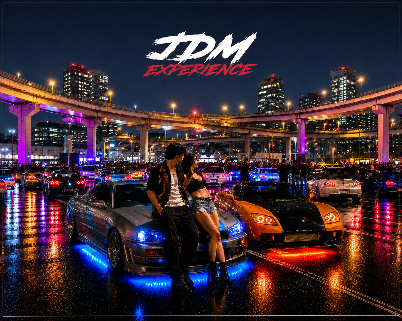 Tokyo JDM Night Drive: Skylines, Supras & Wangan Highway