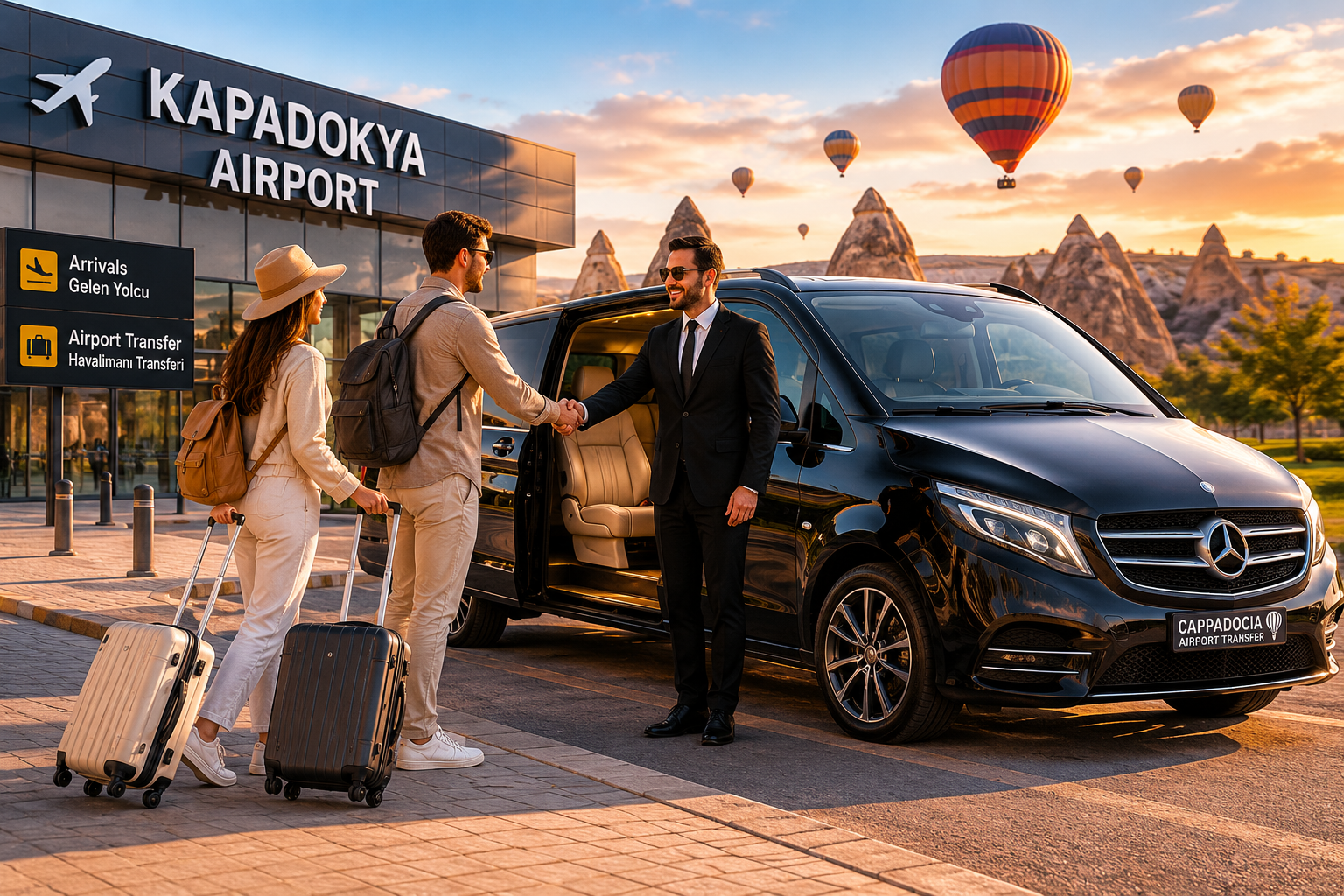 Kayseri & Nevşehir Airport to Cappadocia Hotel Transfer