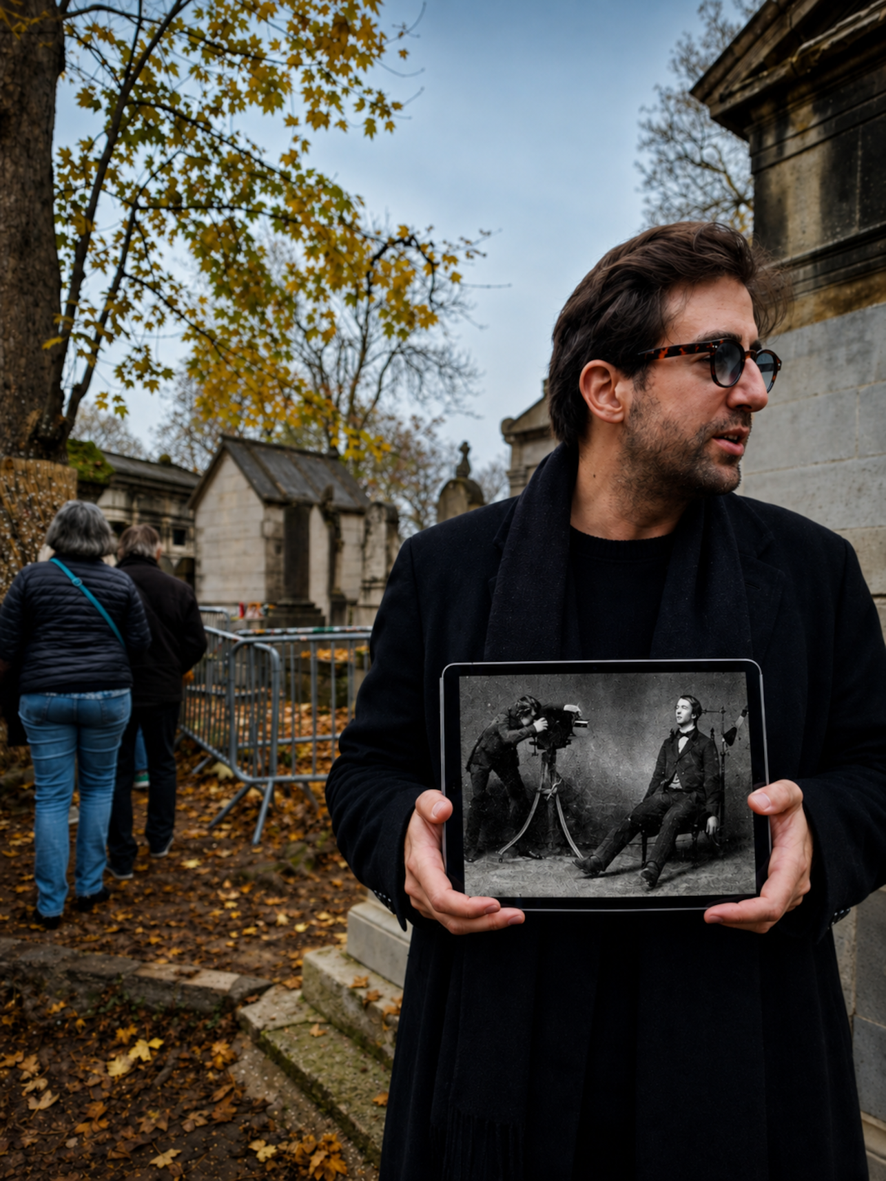 Père-Lachaise : histoires et mystères contés par un comédien