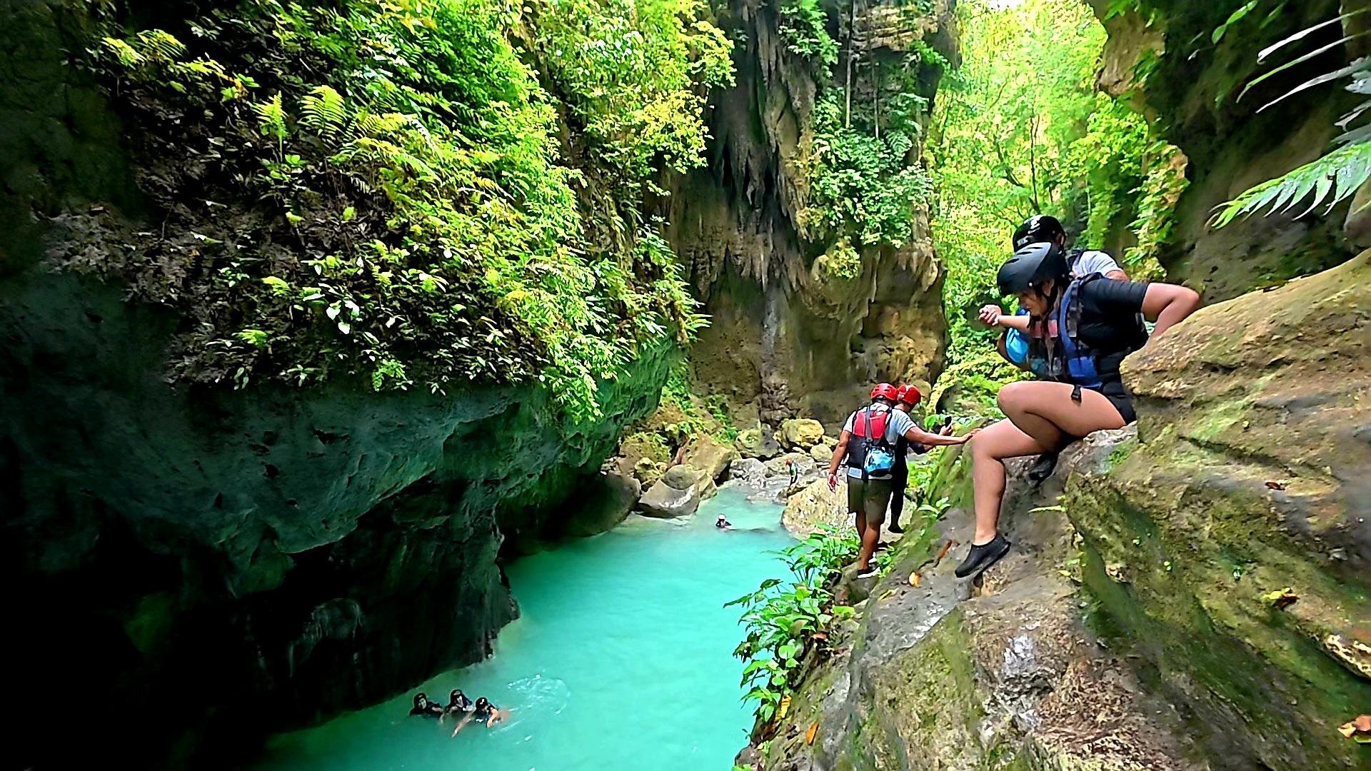 Moalboal Sardine Run & Kawasan Falls Canyoneering Day Tour from Cebu