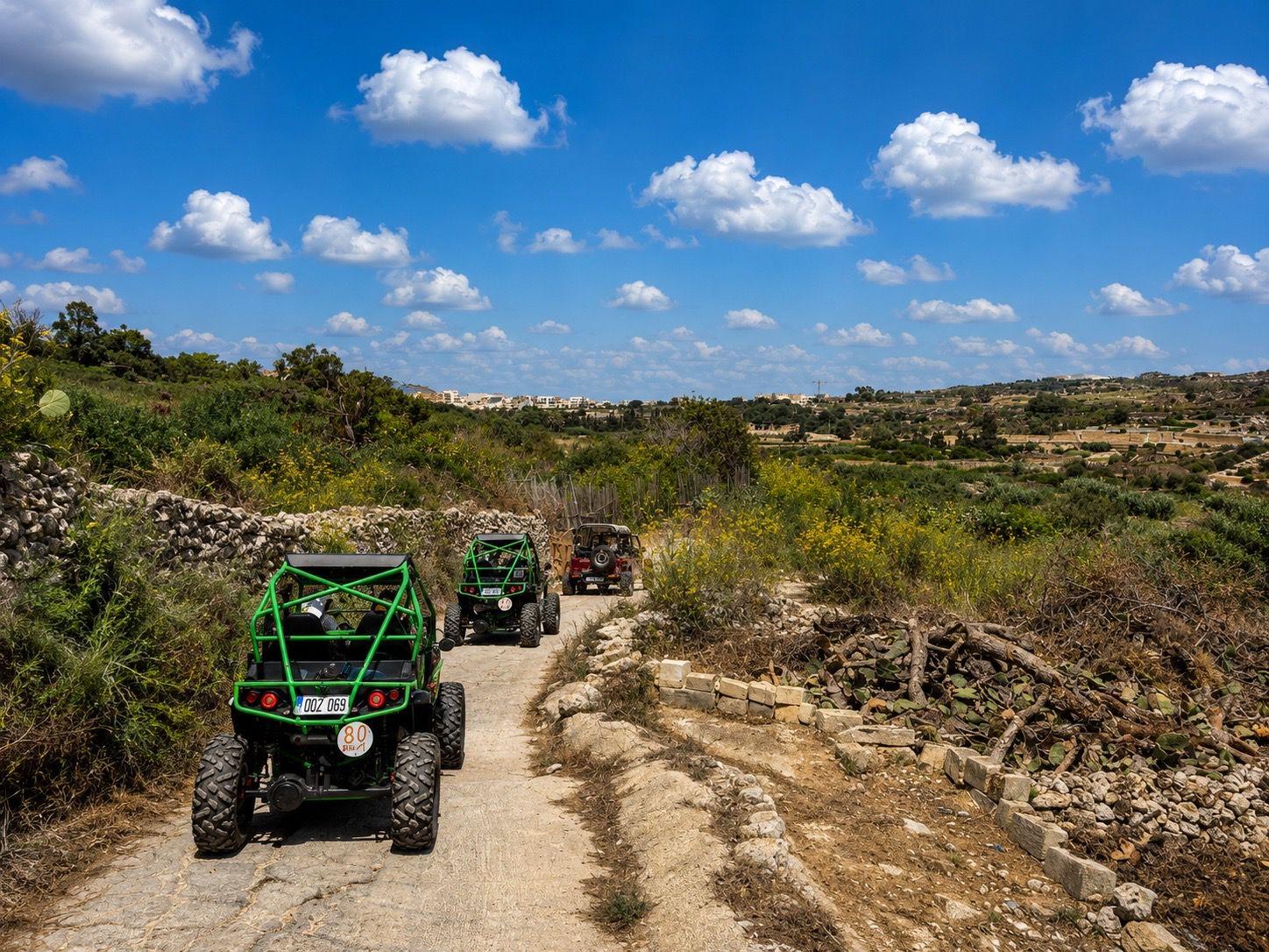 Gozo Full-Day Self-Drive Buggy Adventure with Lunch & Blue Lagoon Swim