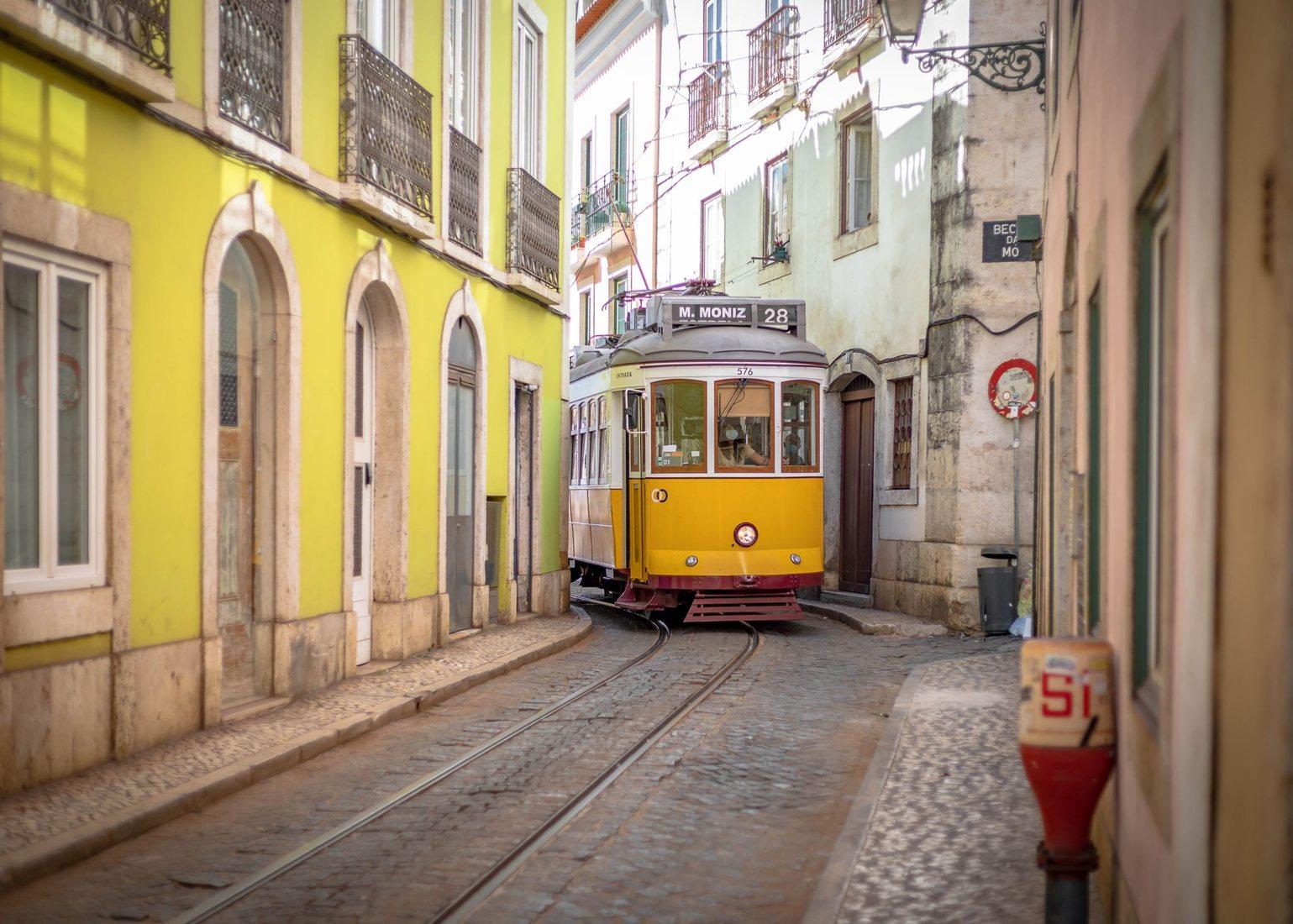 Lisbon Tram 28 Ticket with Audio Guide & 24-Hour Transit Pass