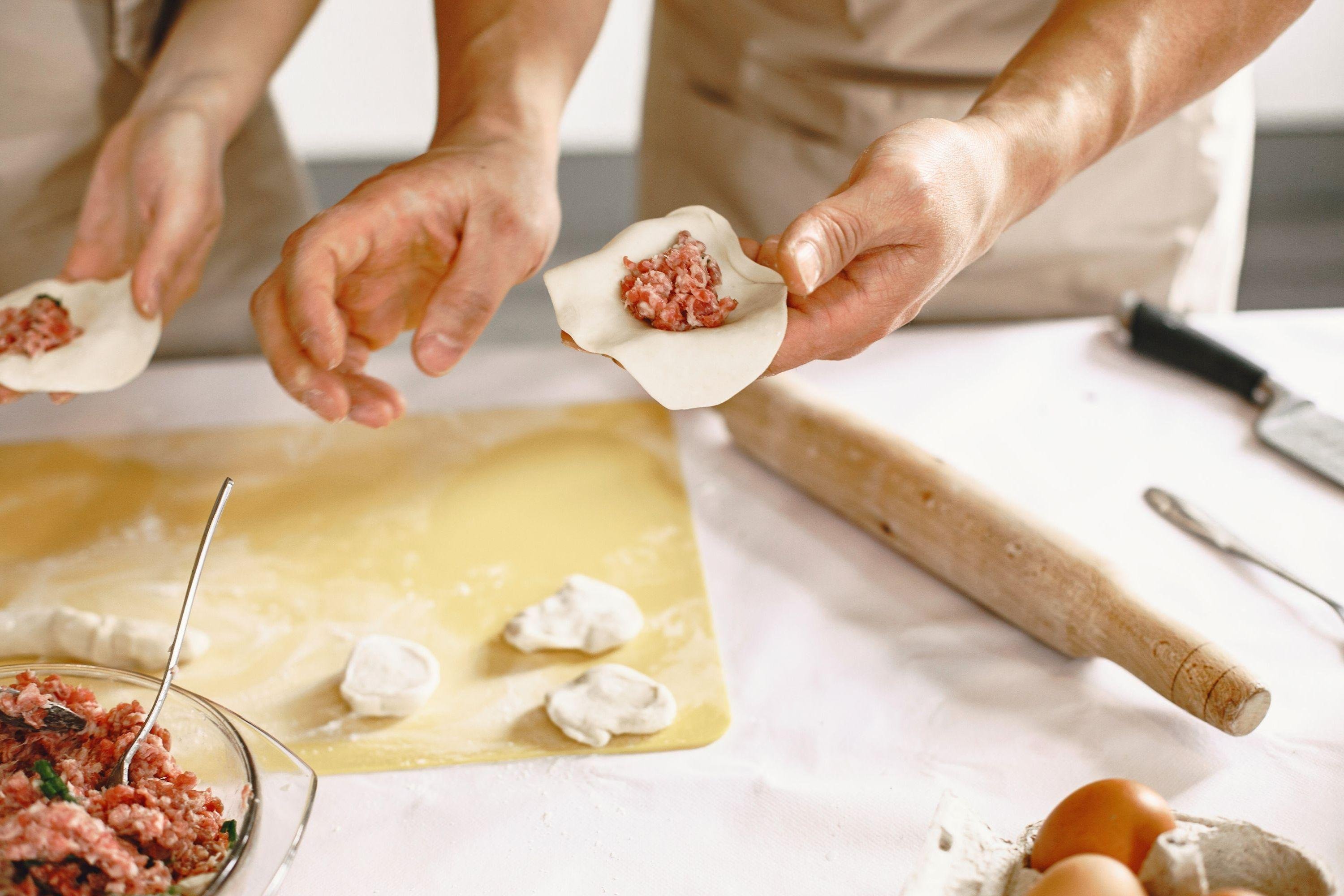 Hands-On Dumpling Workshop at a Tulsa Brewery