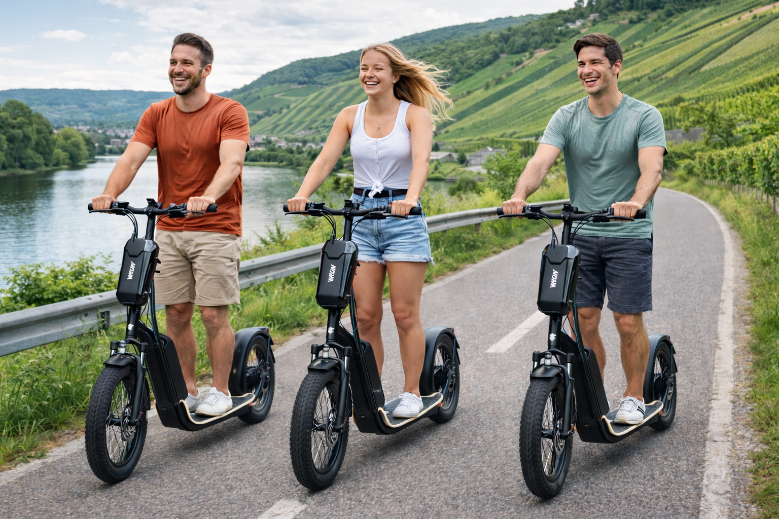 Moselle Valley E-Scooter Adventure with Lunch & River Cruise