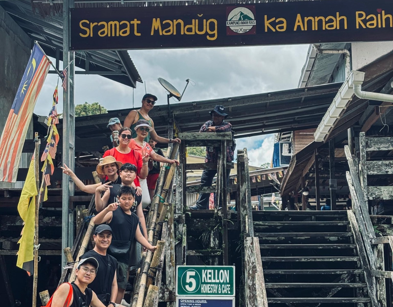 Semenggoh Orangutans, Annah Rais Longhouse & Fairy Cave